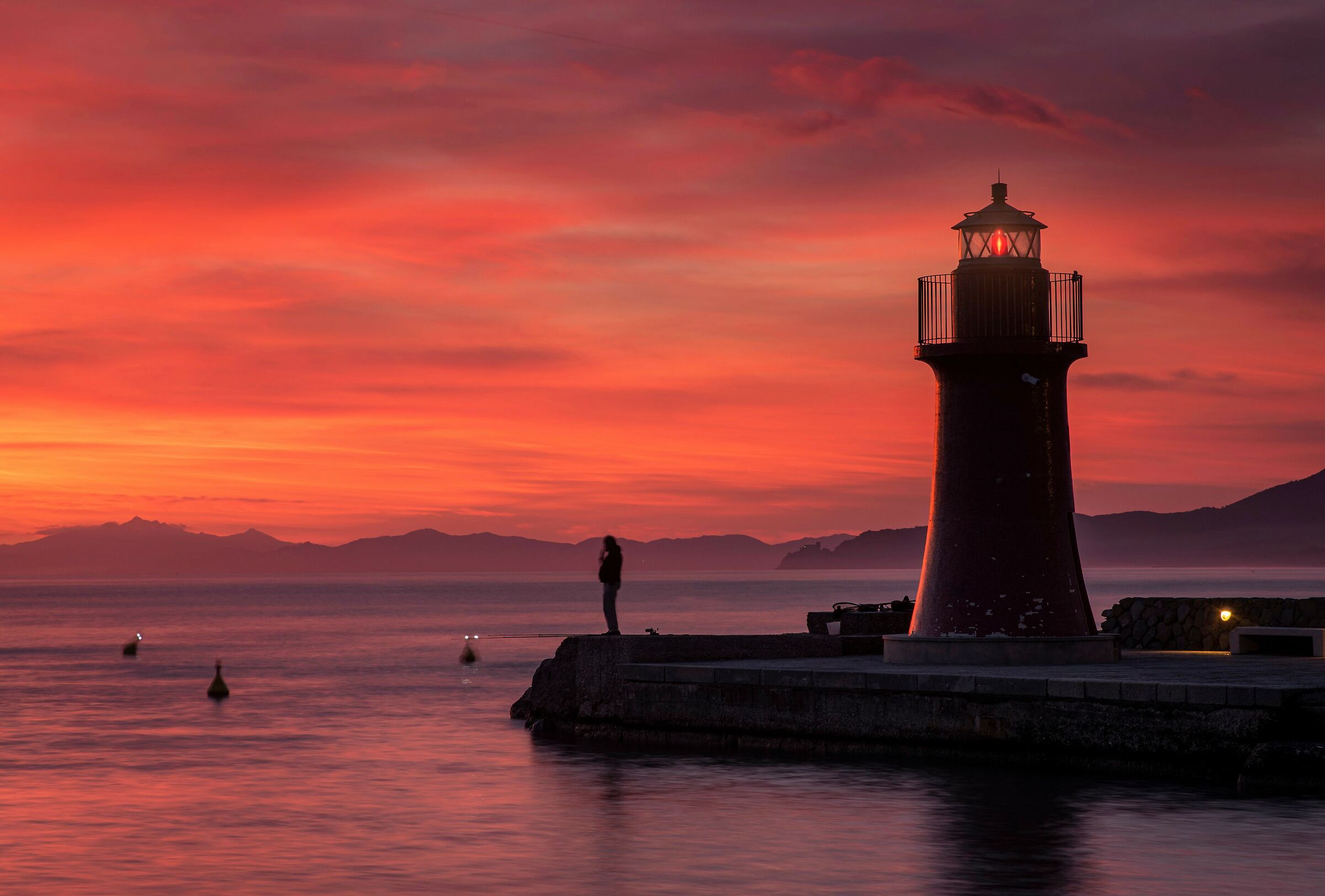 Il tramonto più bello del 2020 - Castiglione d. Pesca...
