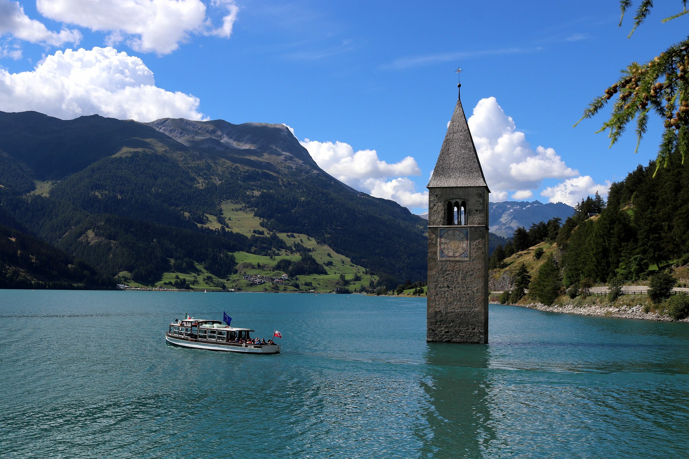Lake Resia Bell Tower