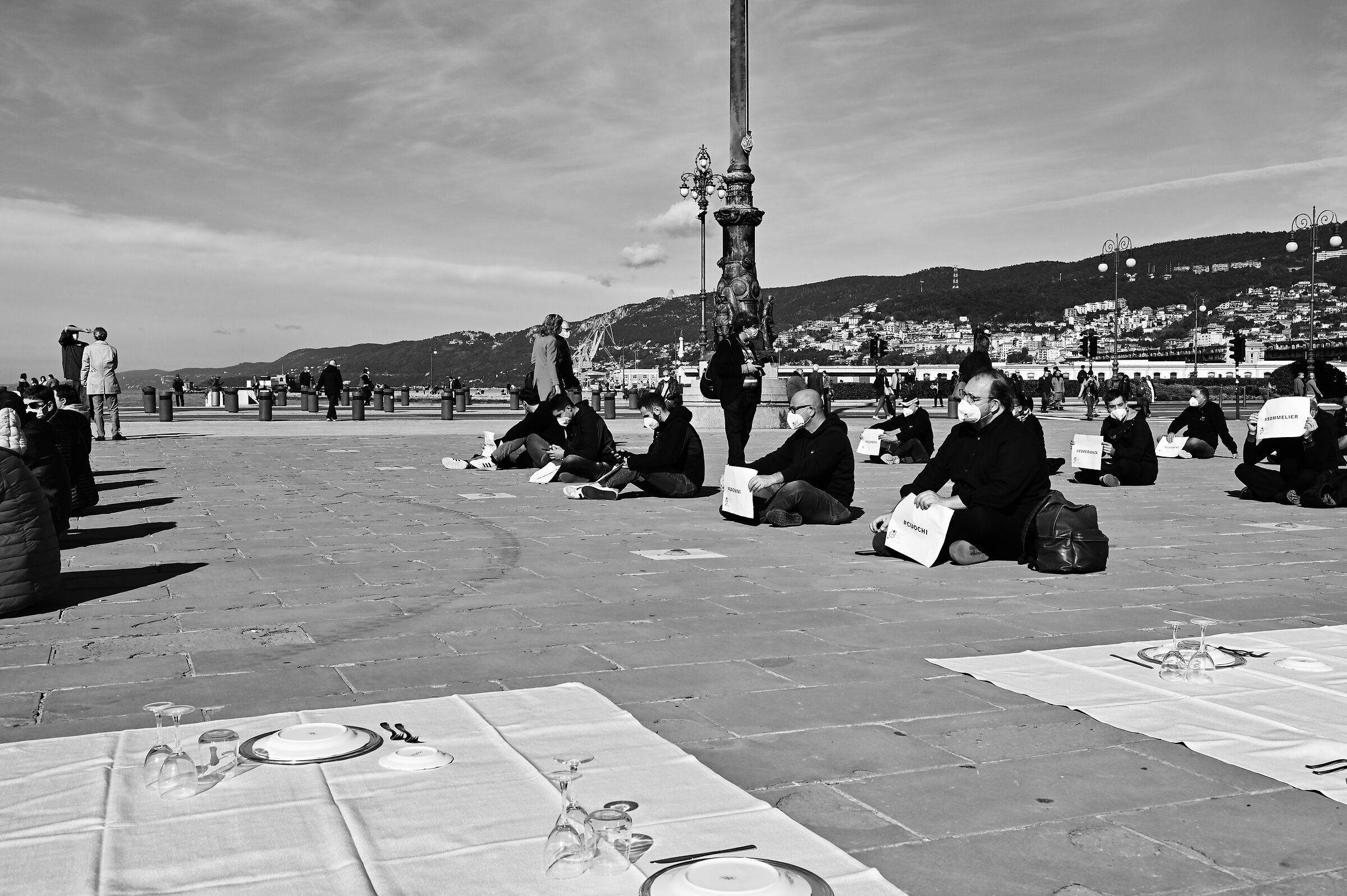 Protesta ristoratori/albergatori