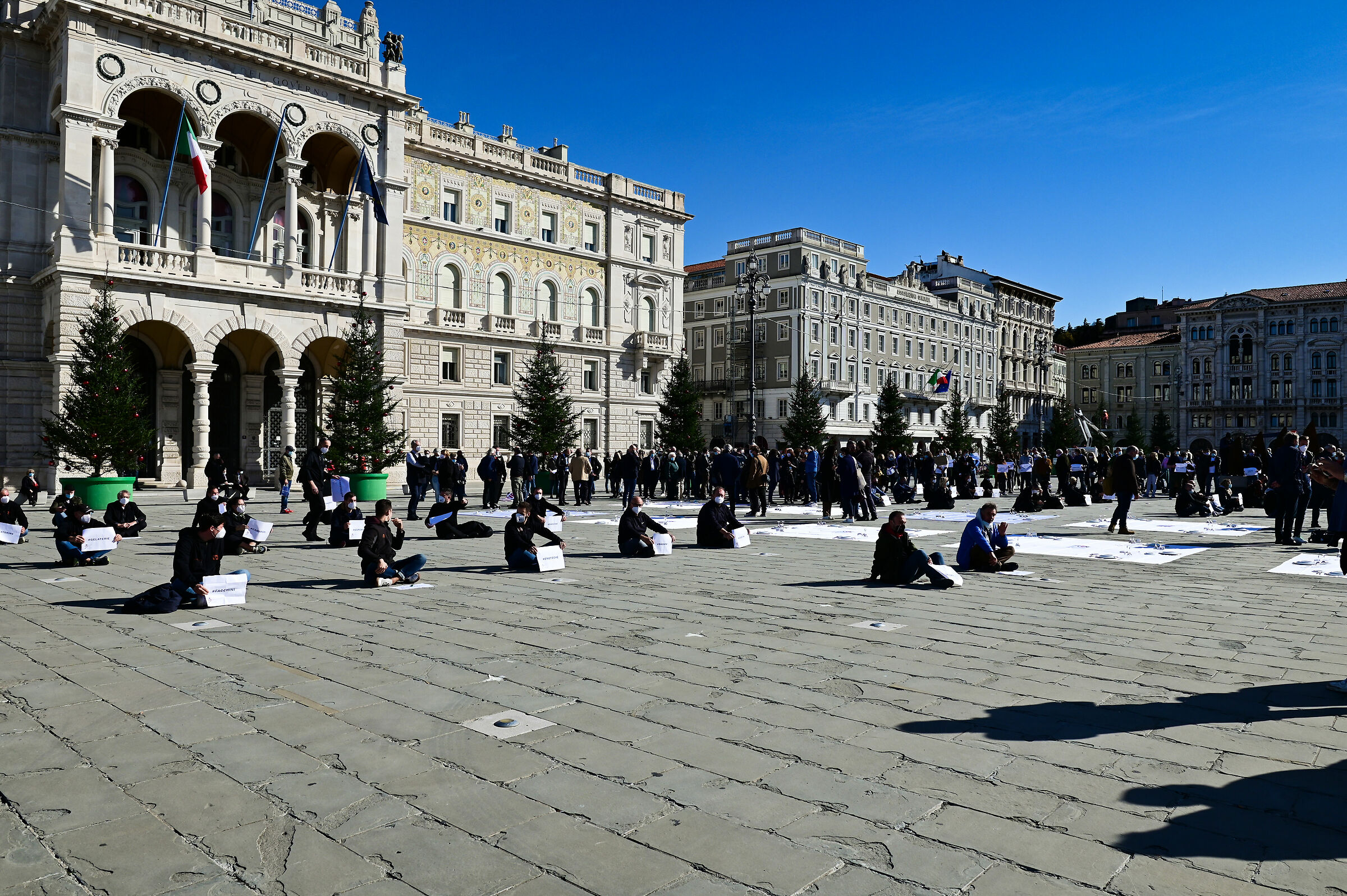 Protesta ristoratori/albergatori