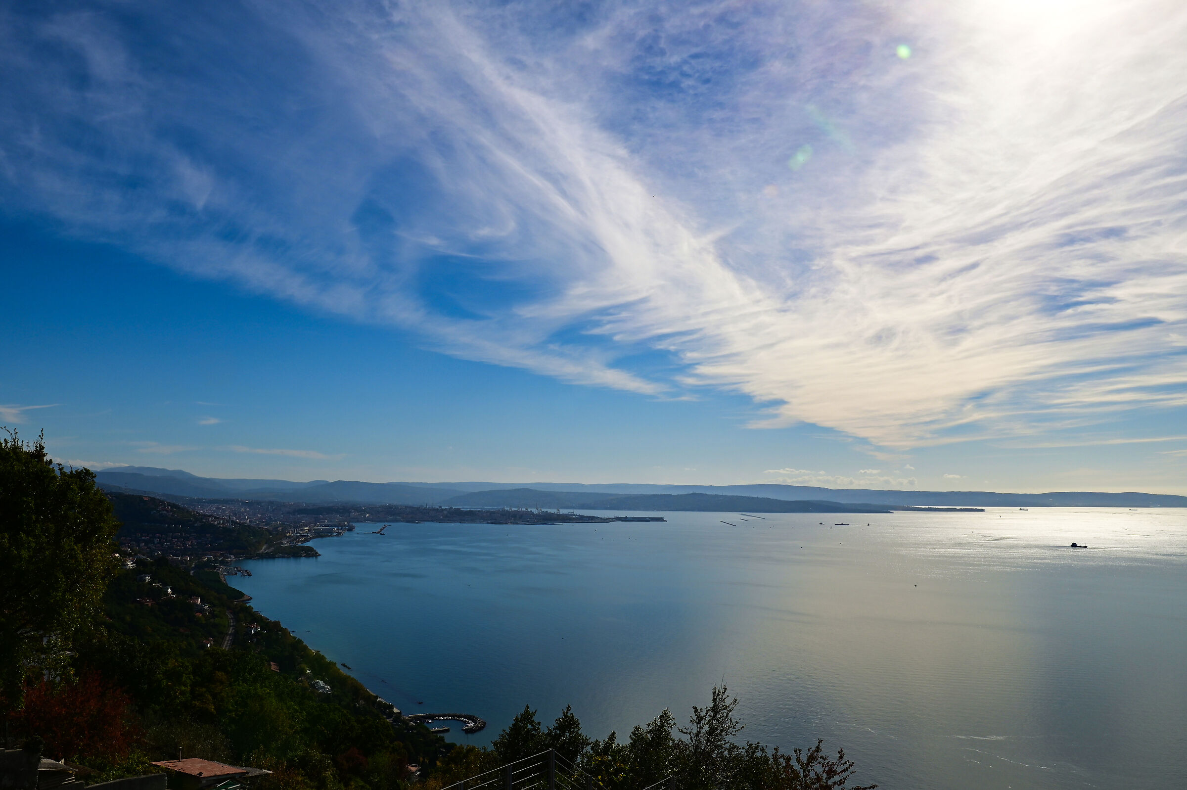 Trieste dall'alto