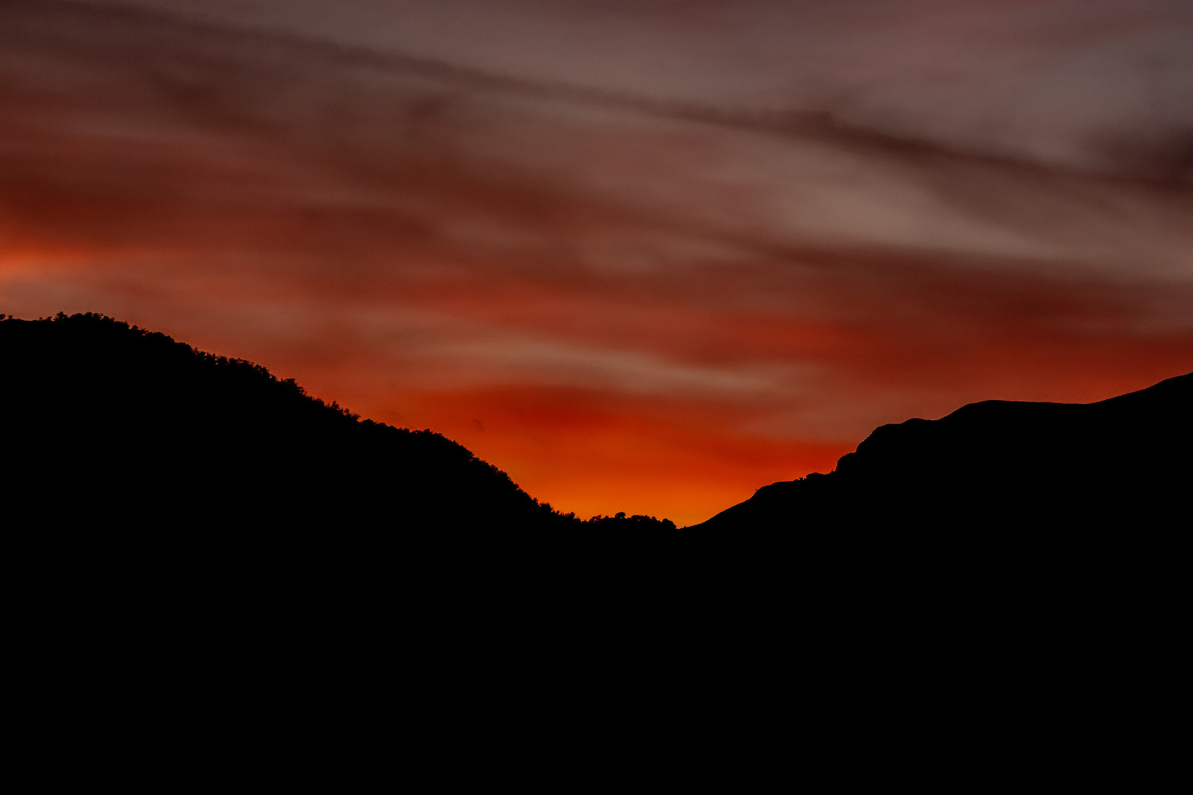 Tramonto... Silhouette