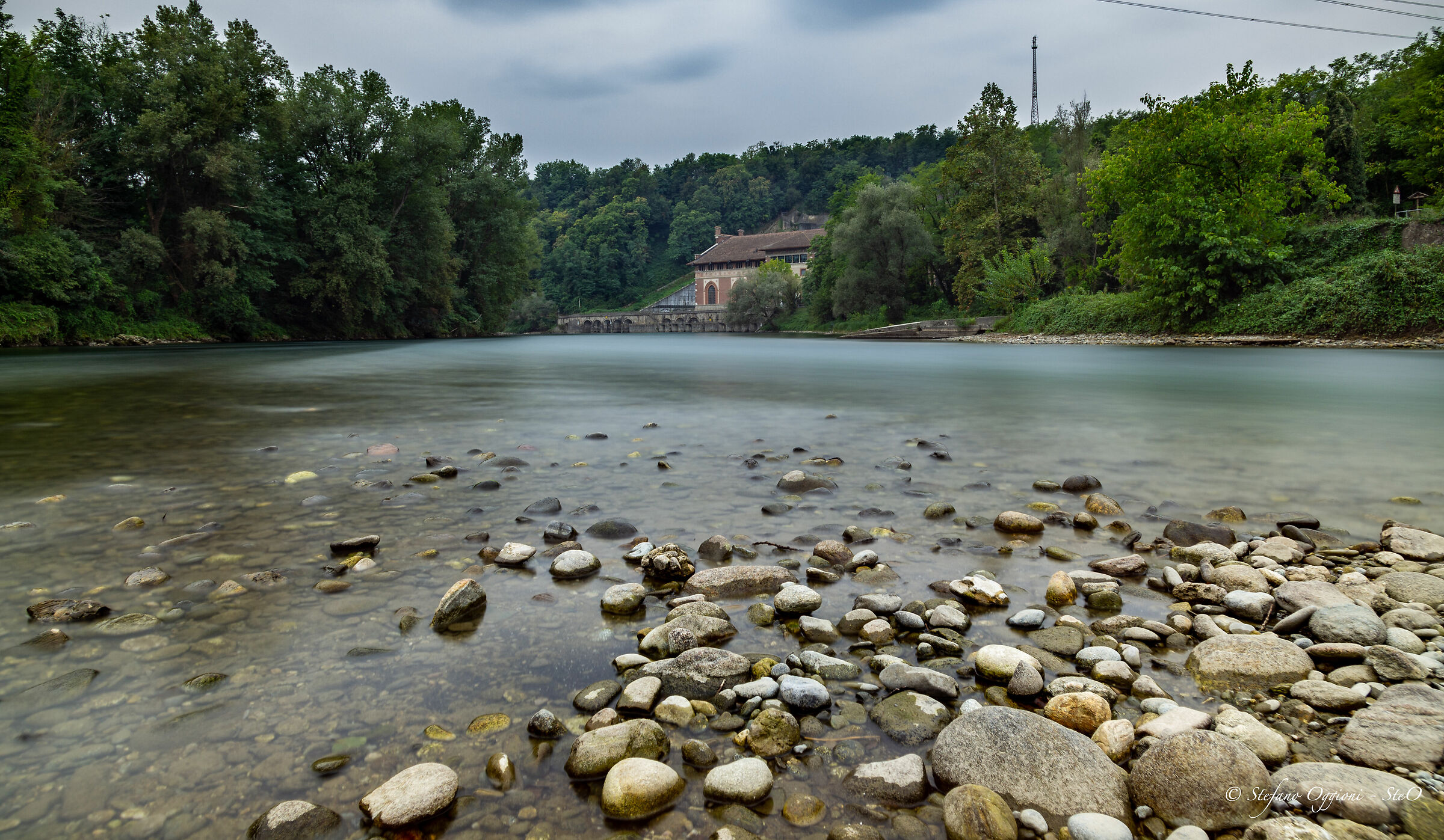 Towards the Esterle power plant