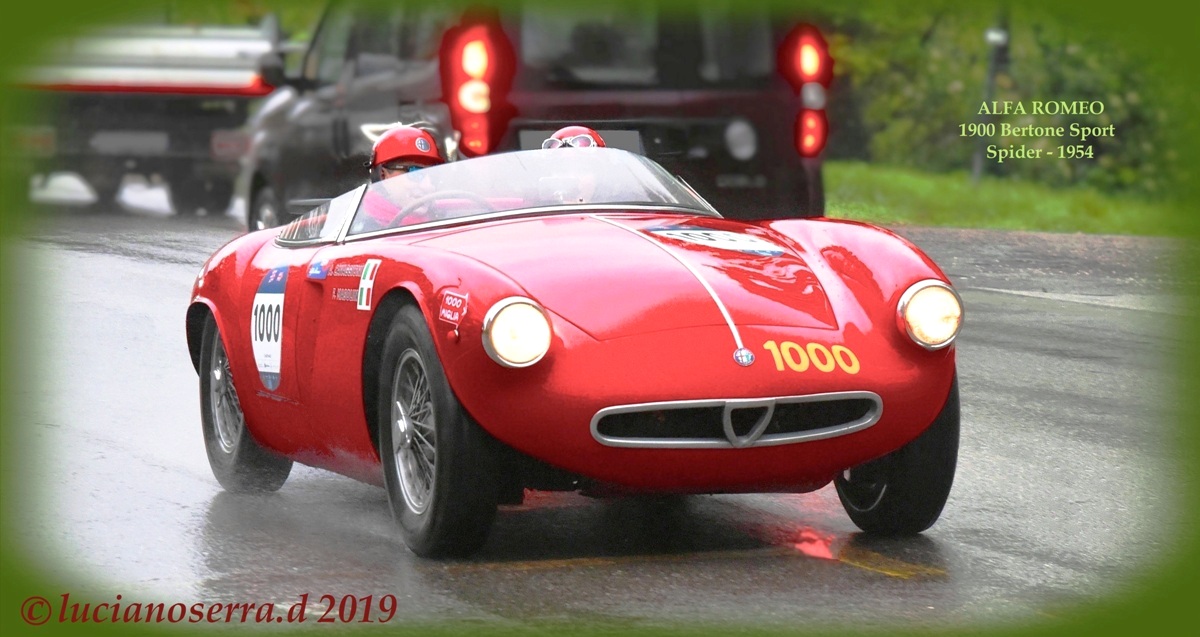 Alfa Romeo 1900 Sport Spider Bertone - 1954