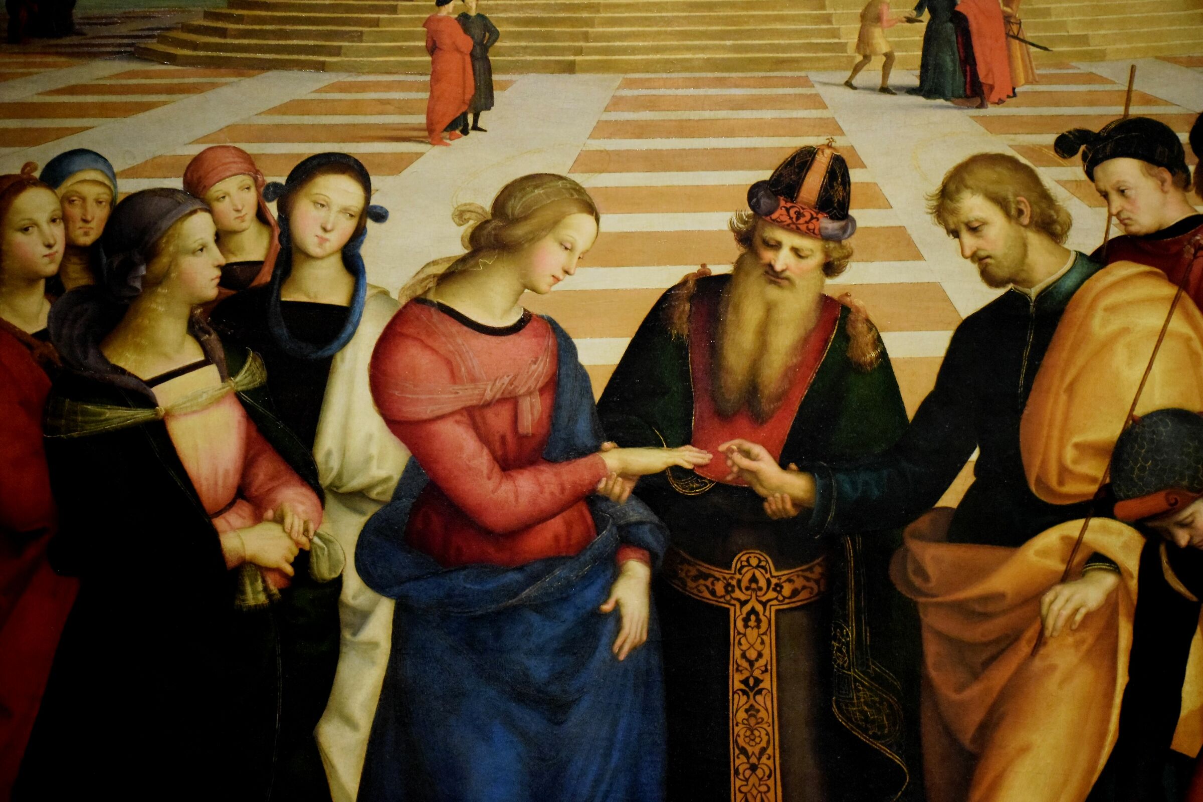 Raffaello Sanzio "Lo sposalizio della Vergine"