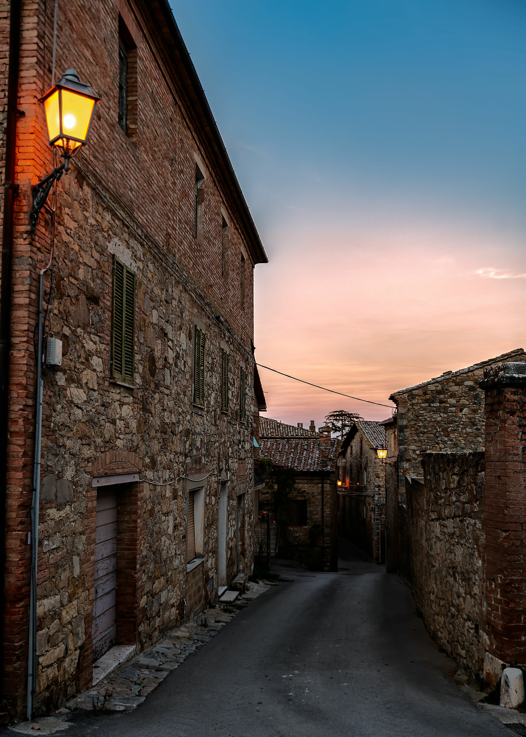 village of Palazzone (San Casciano dei Bagni)
