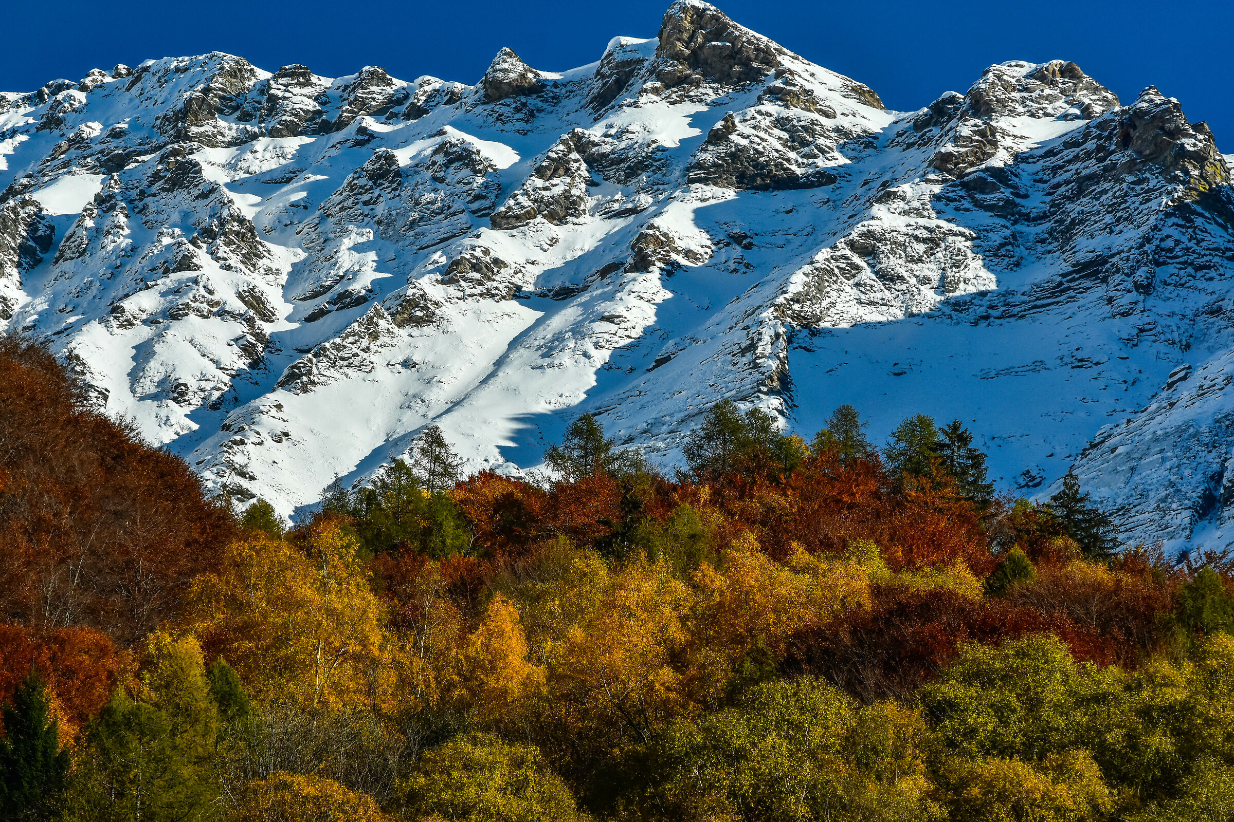 First snow in Val Formazza