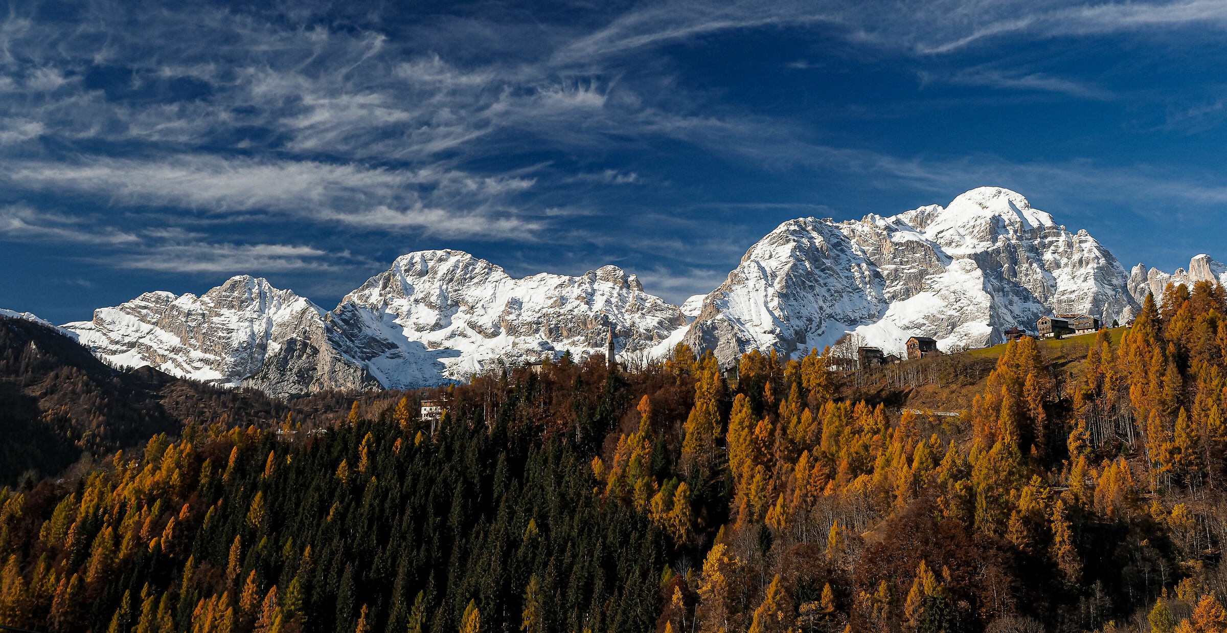 Autunno e un po'  d'Inverno in Val di Zoldo