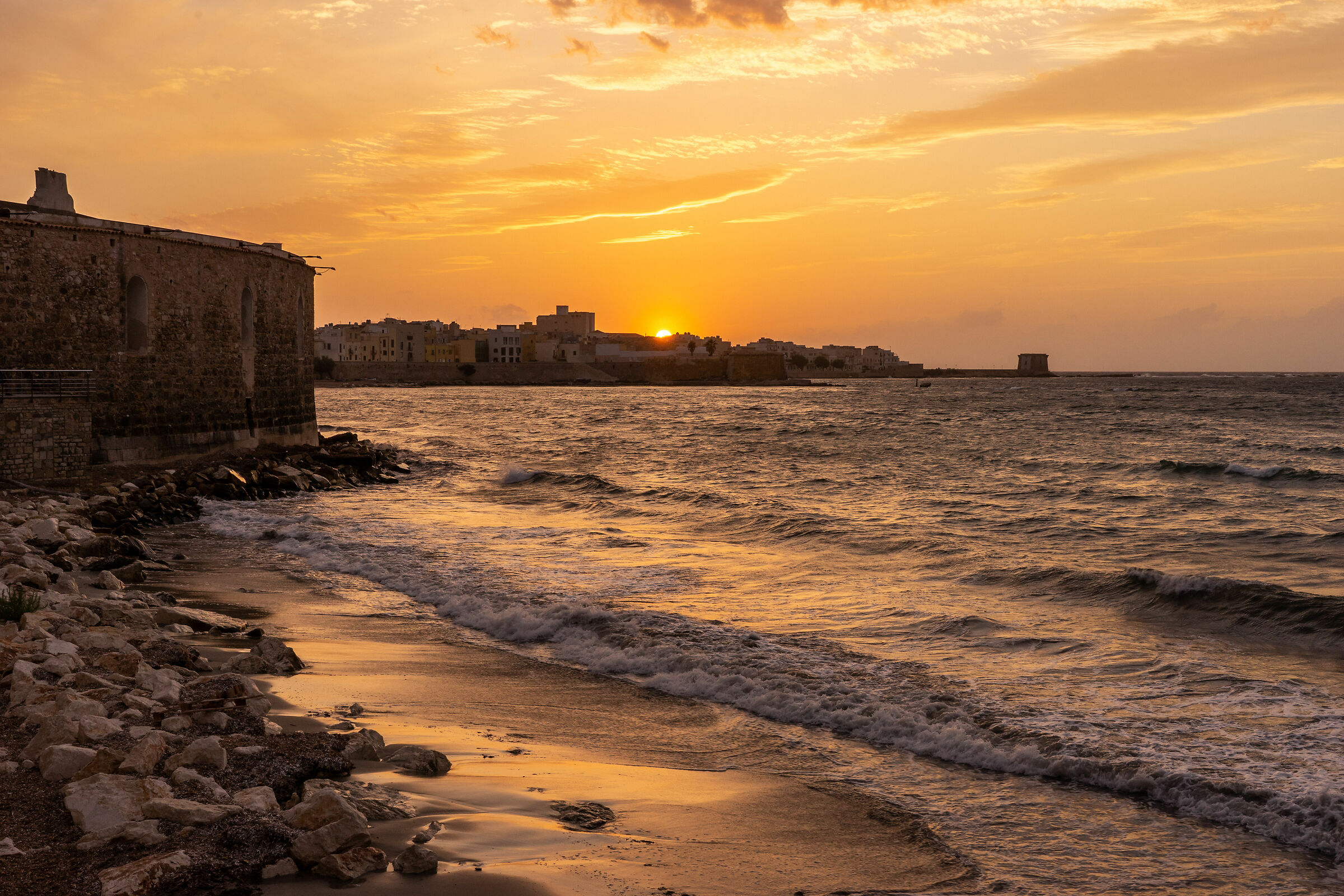 Tramonto a Trapani