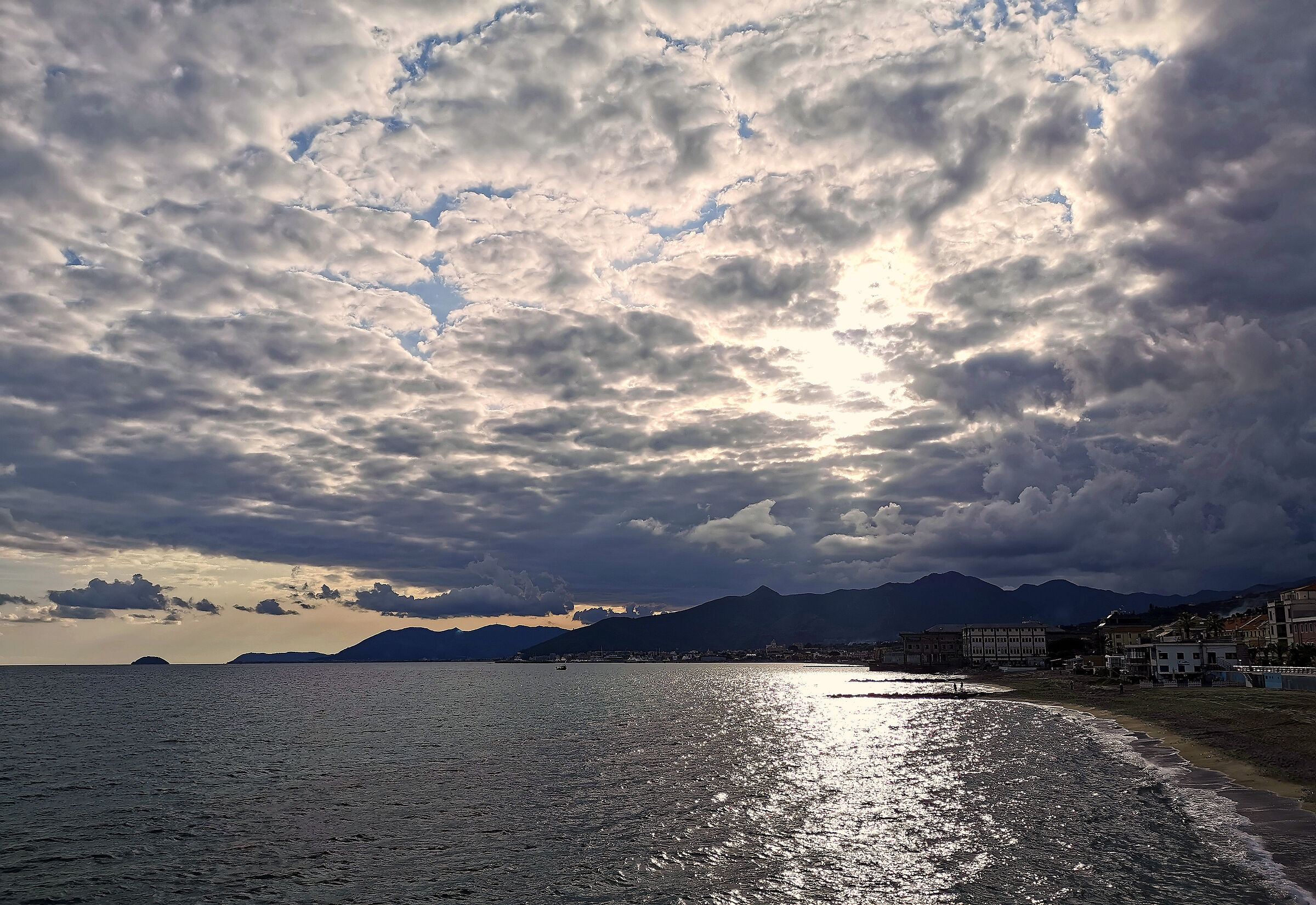 Nuvole in Liguria