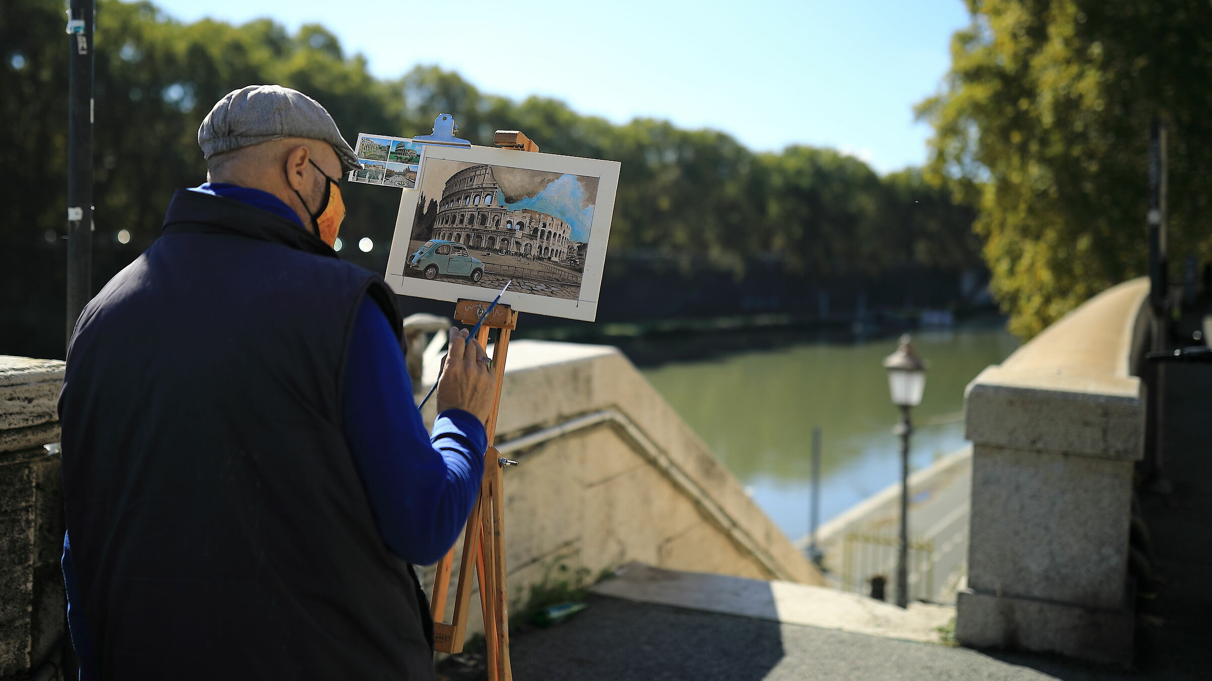 Il pittore di cartoline