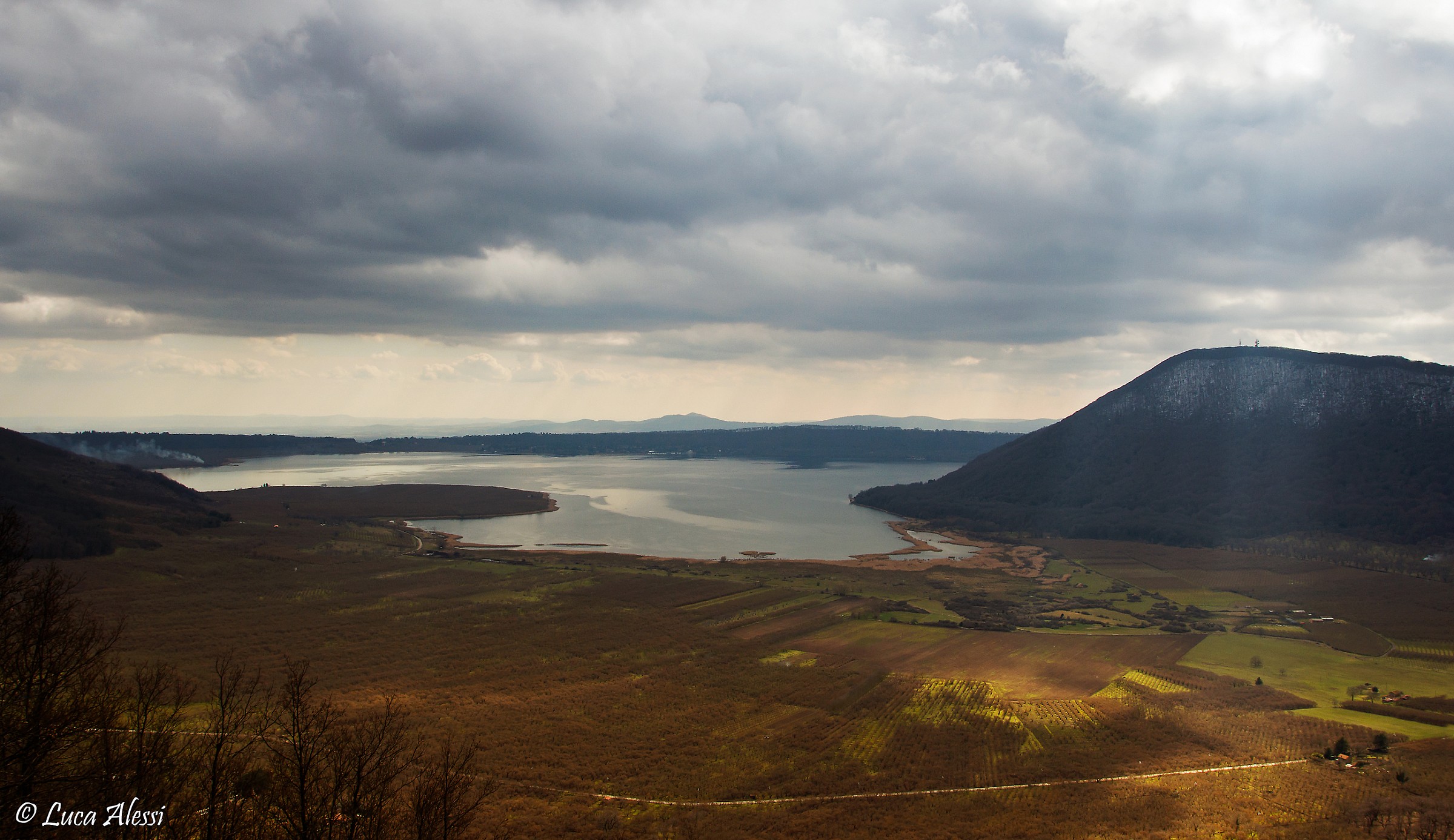View of Lake Vico