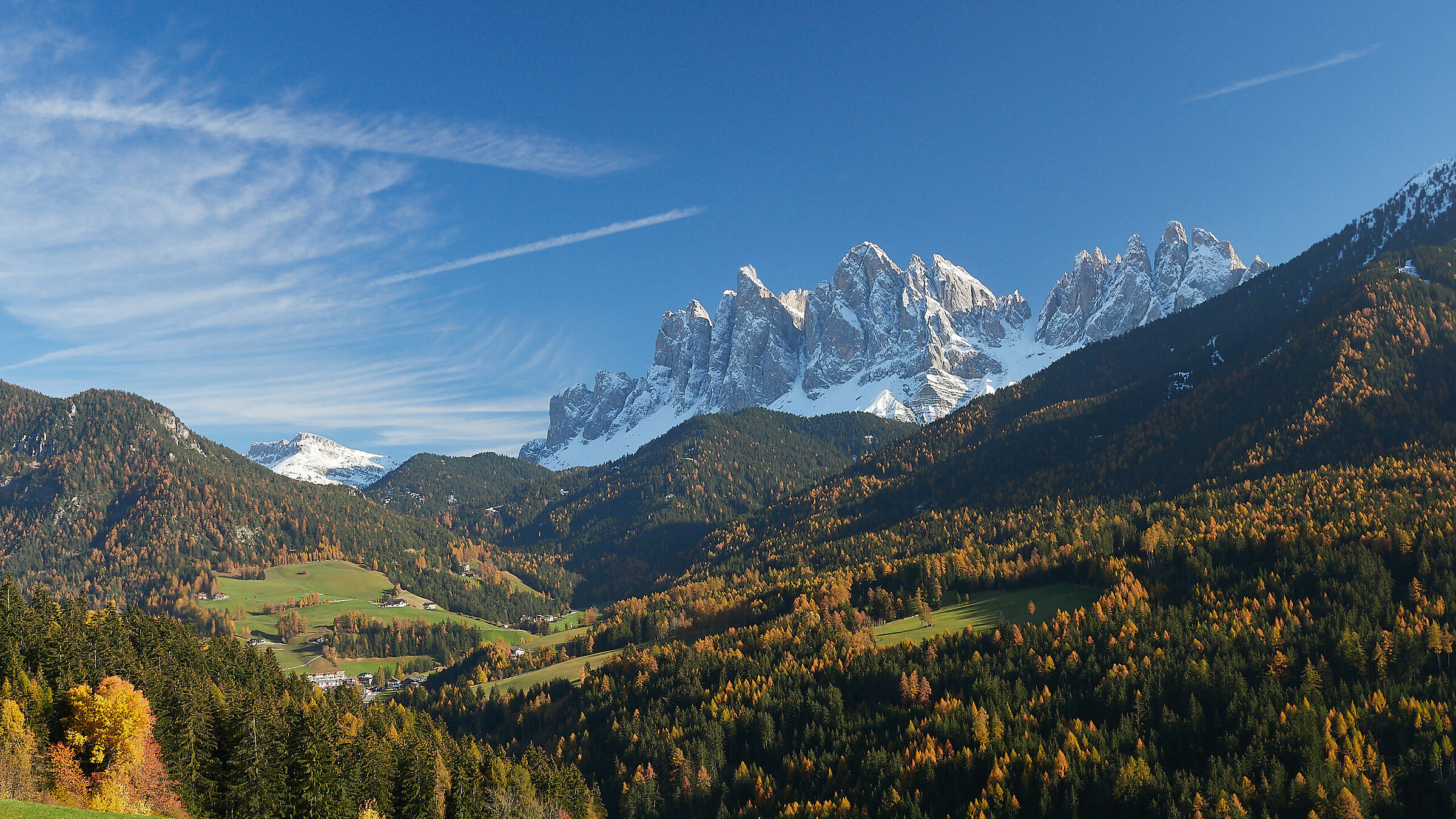 Val di Funes, Esad