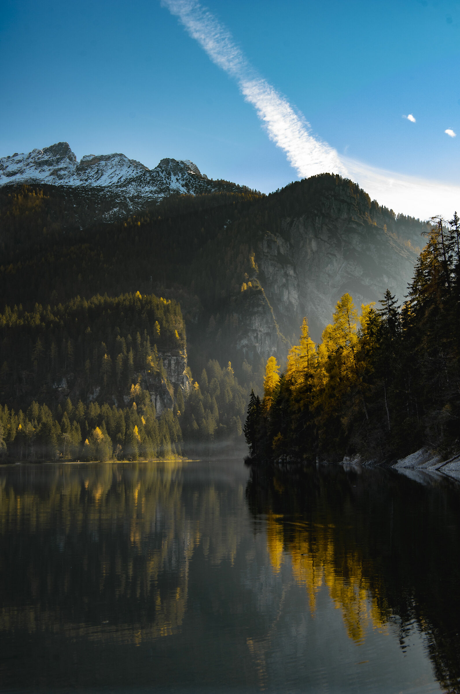 Luci al lago di tovel