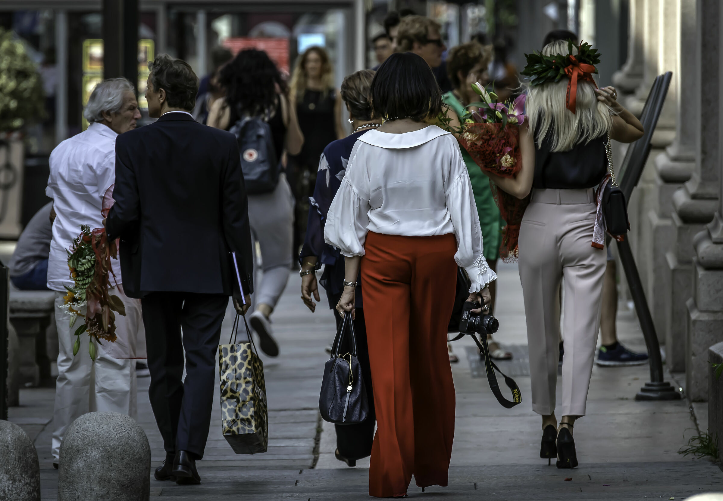 Fotocamera al seguito