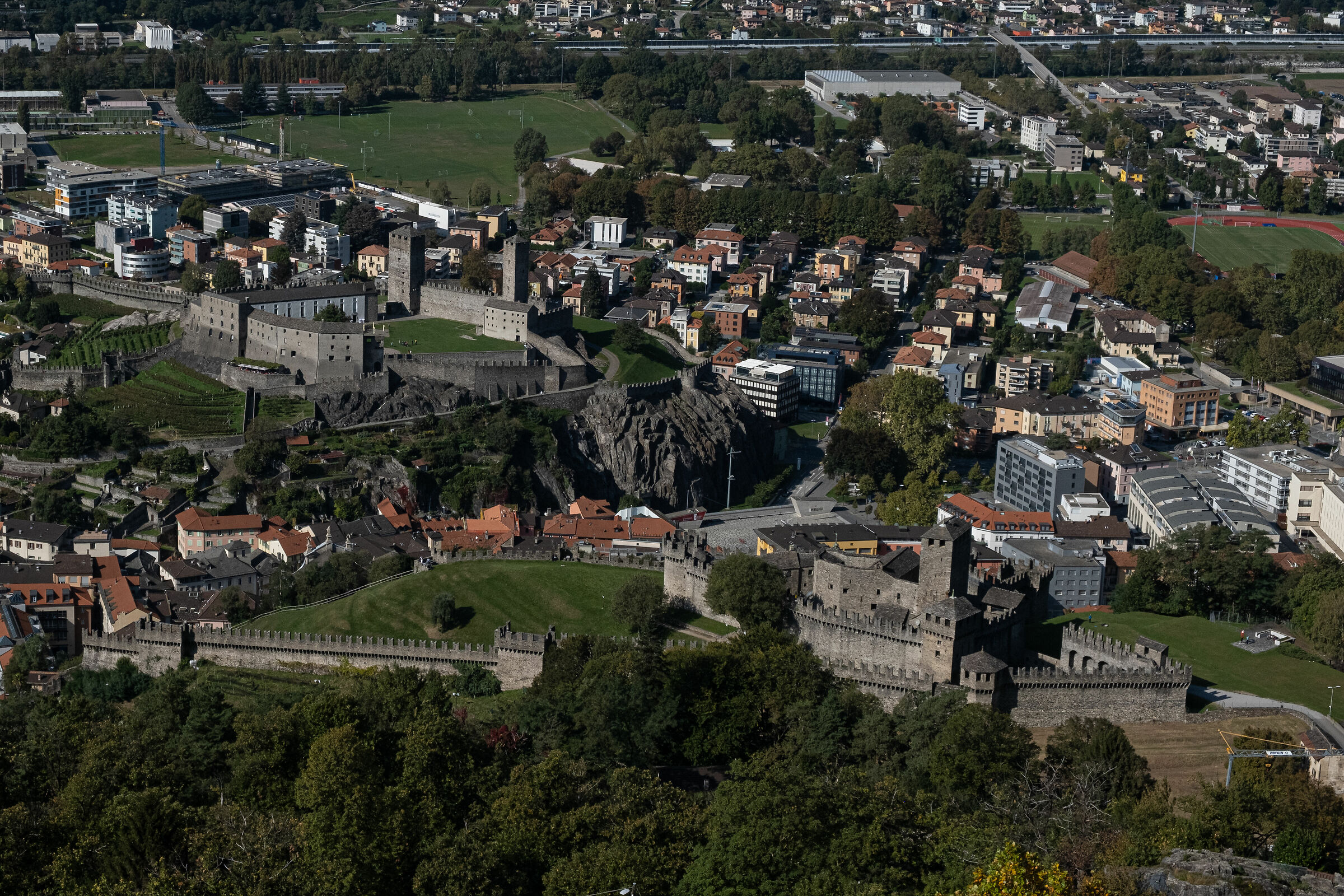 vista dal 3° castello