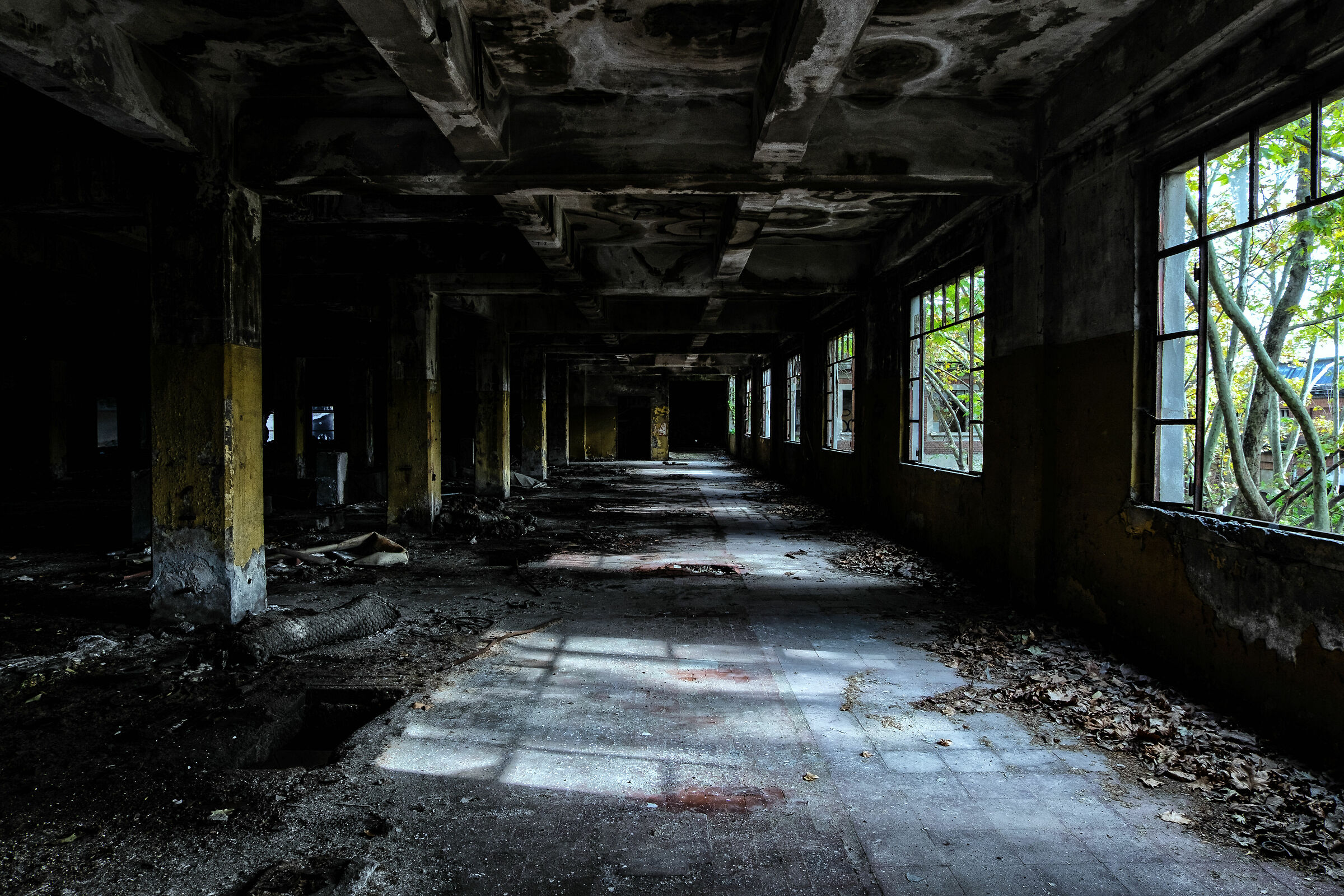 Fabbrica abbandonata nel Nord Italia 2020