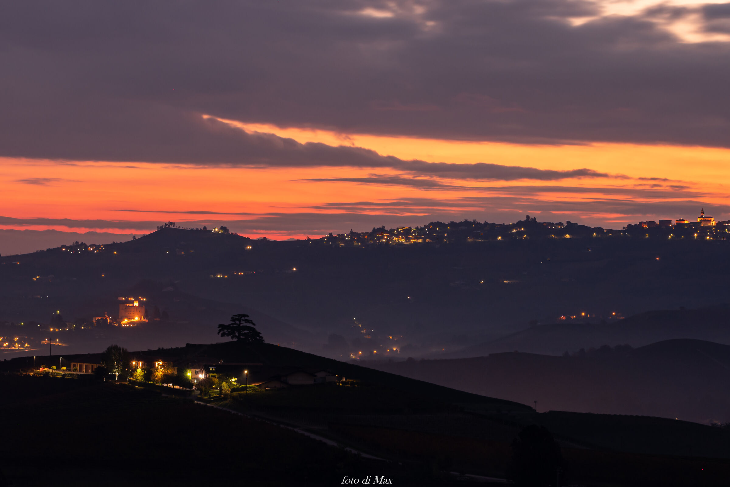 albeggia on the Langhe