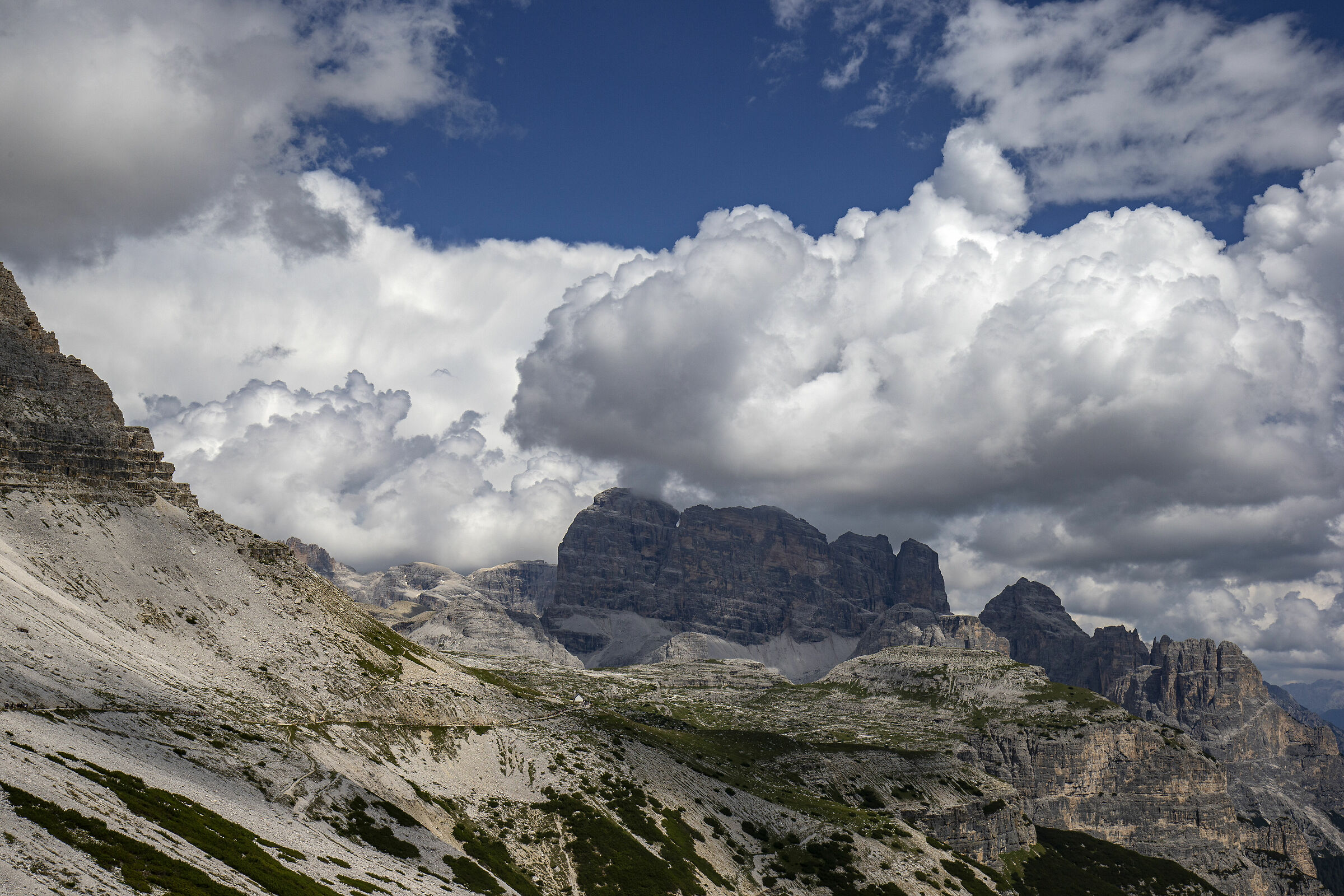 From the Auronzo hut