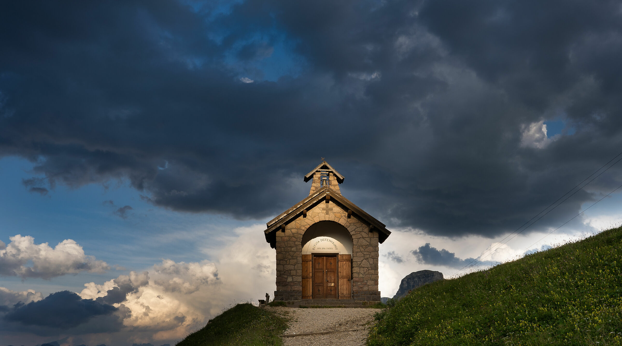 Church of S. Maria della difesa - Pordoi Pass