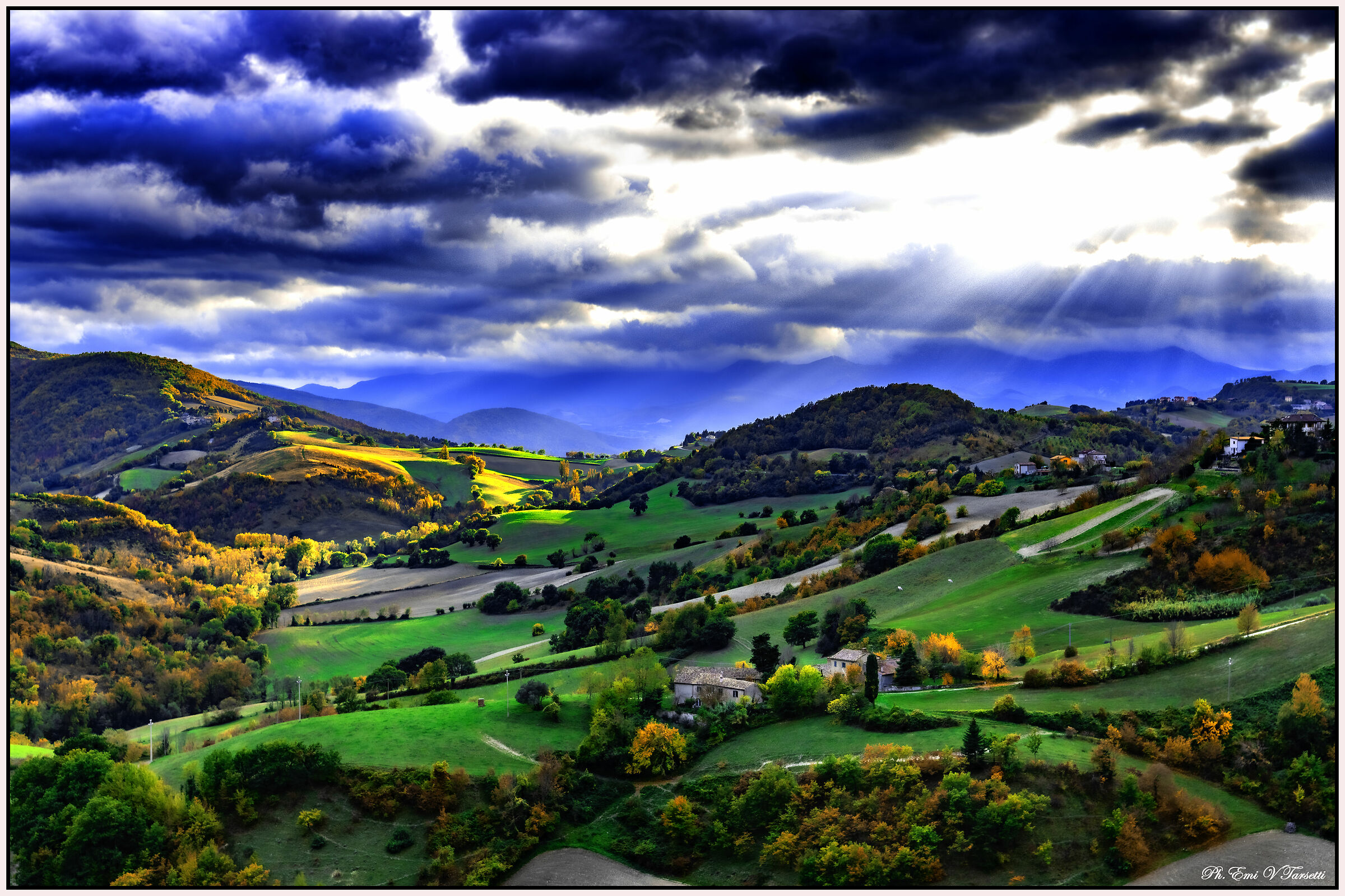 The valleys of Arcevia...!