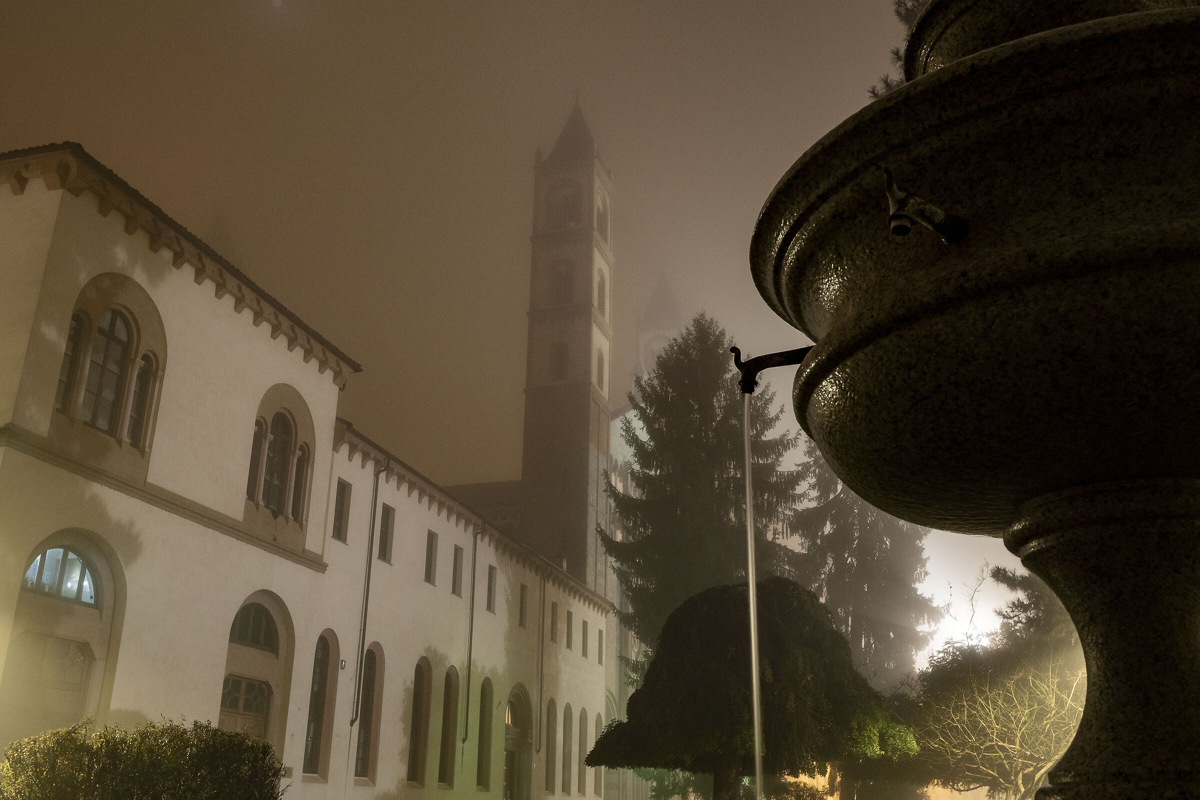 nebbia a Vercelli