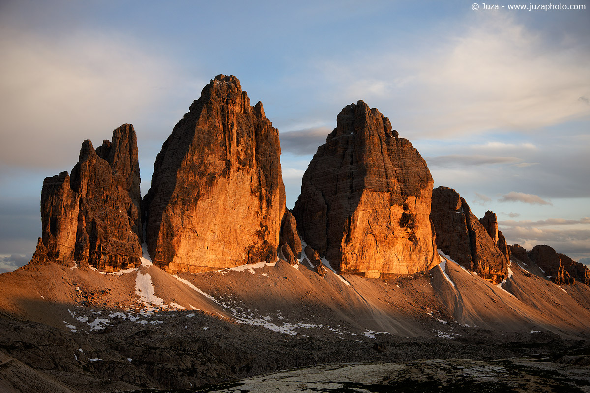 Tre Cime al tramonto, 014304