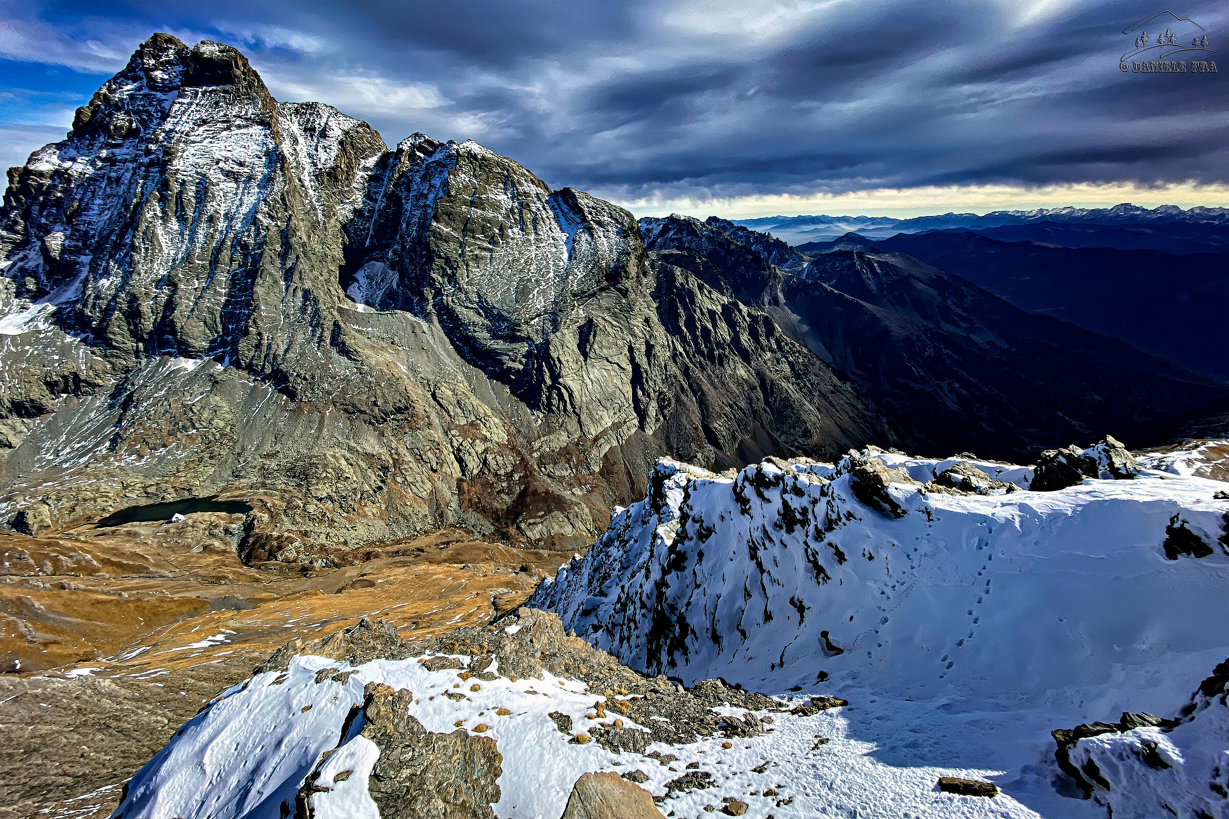 Il Monviso da Punta Tre Chiosis