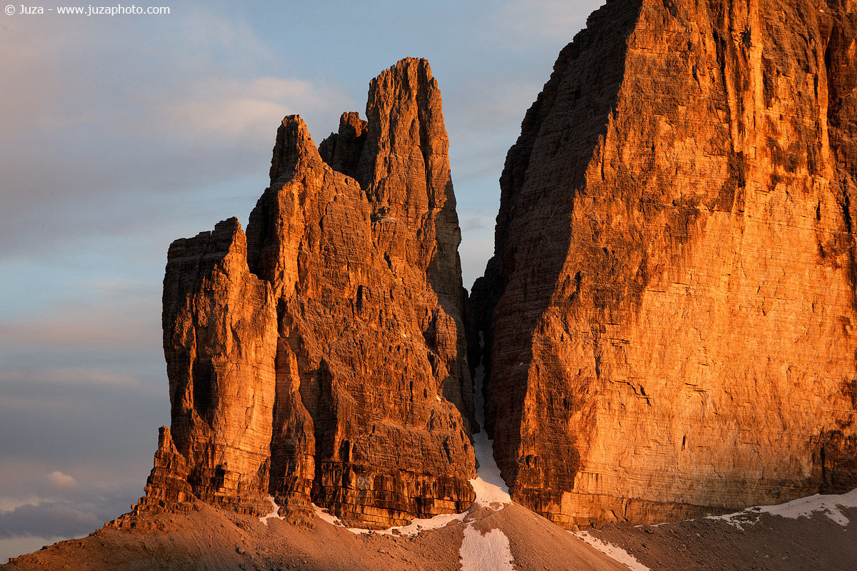 Sunset in the Dolomites, 014305