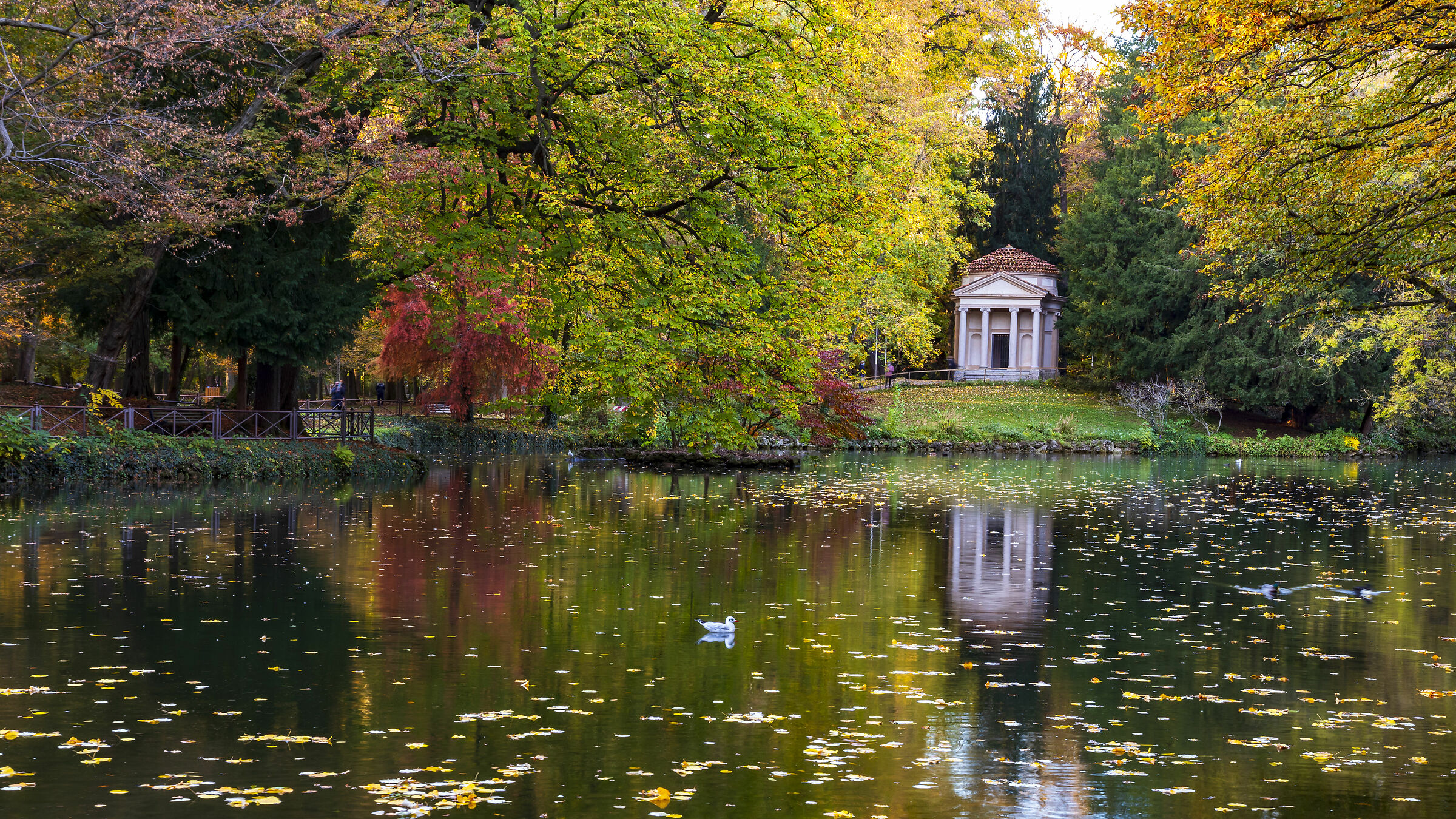 The Temple of Swan Lake - Monza Park