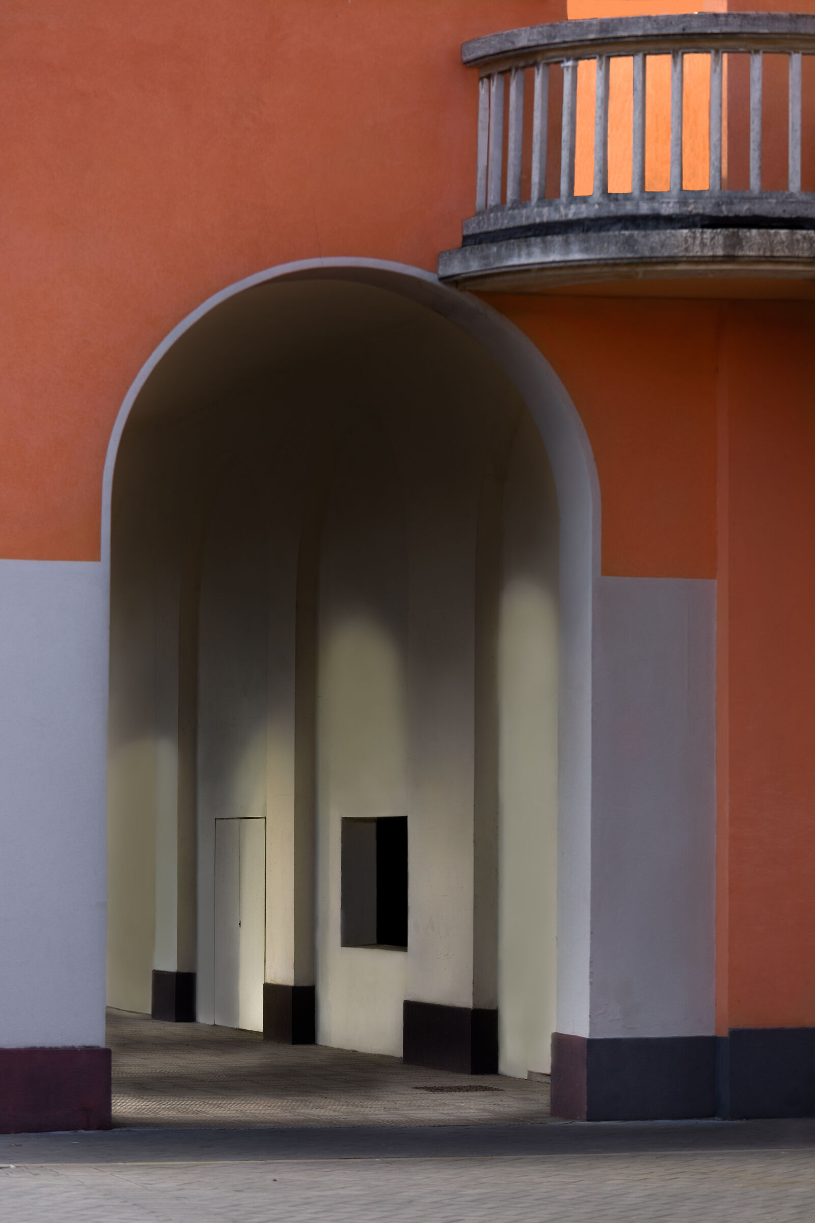 Tresigallo metaphysical city.