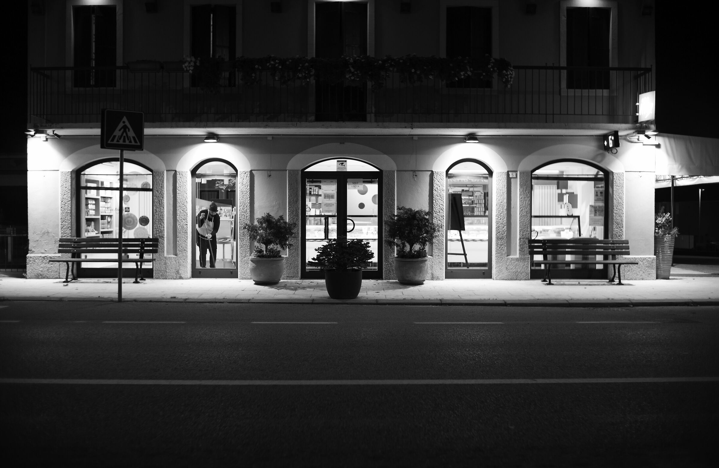 Pulizie serali al tempo del Covid-19