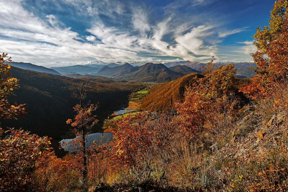 Lago di Ganna  dall'Alpe Tedesco