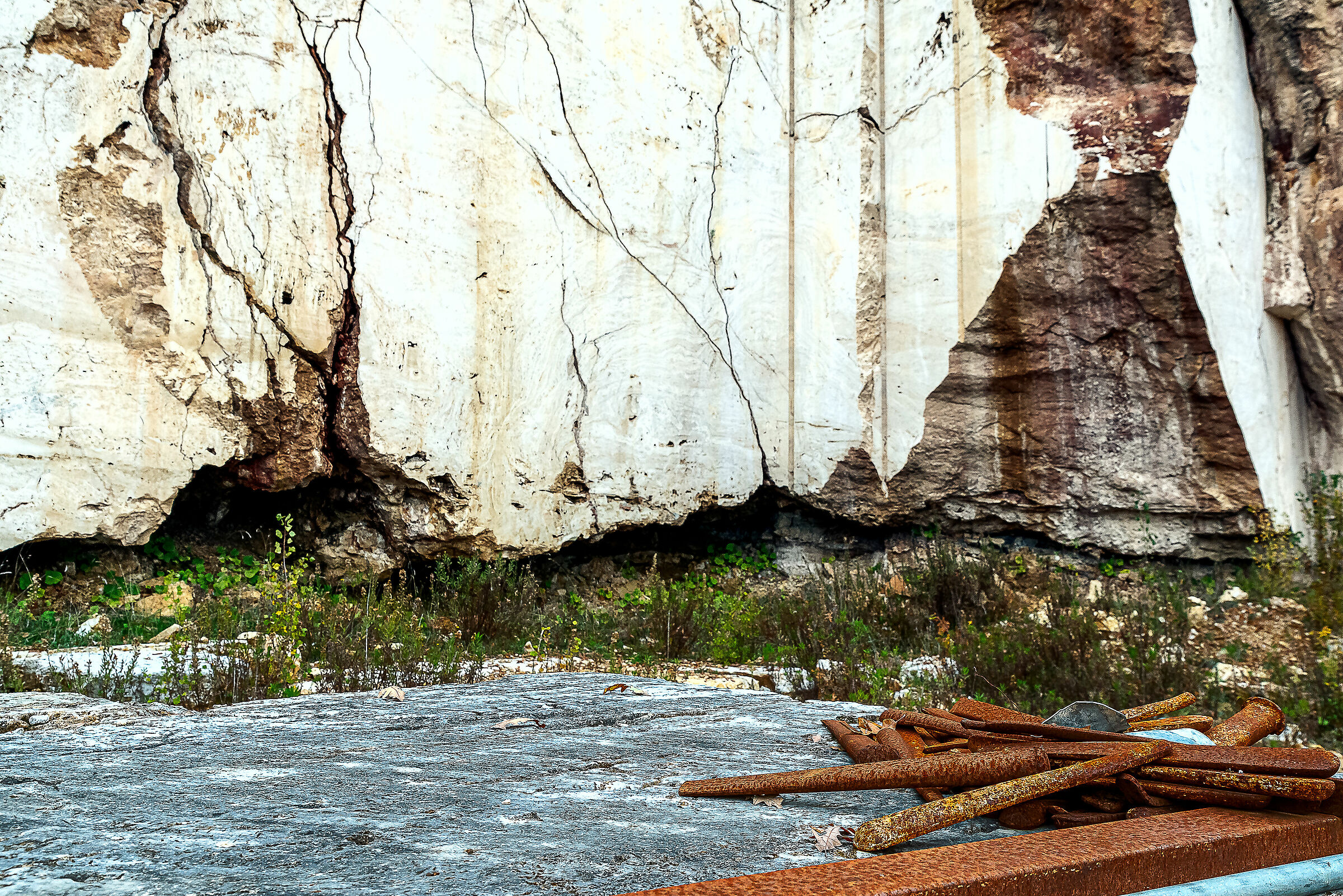 attrezzature vecchia cava