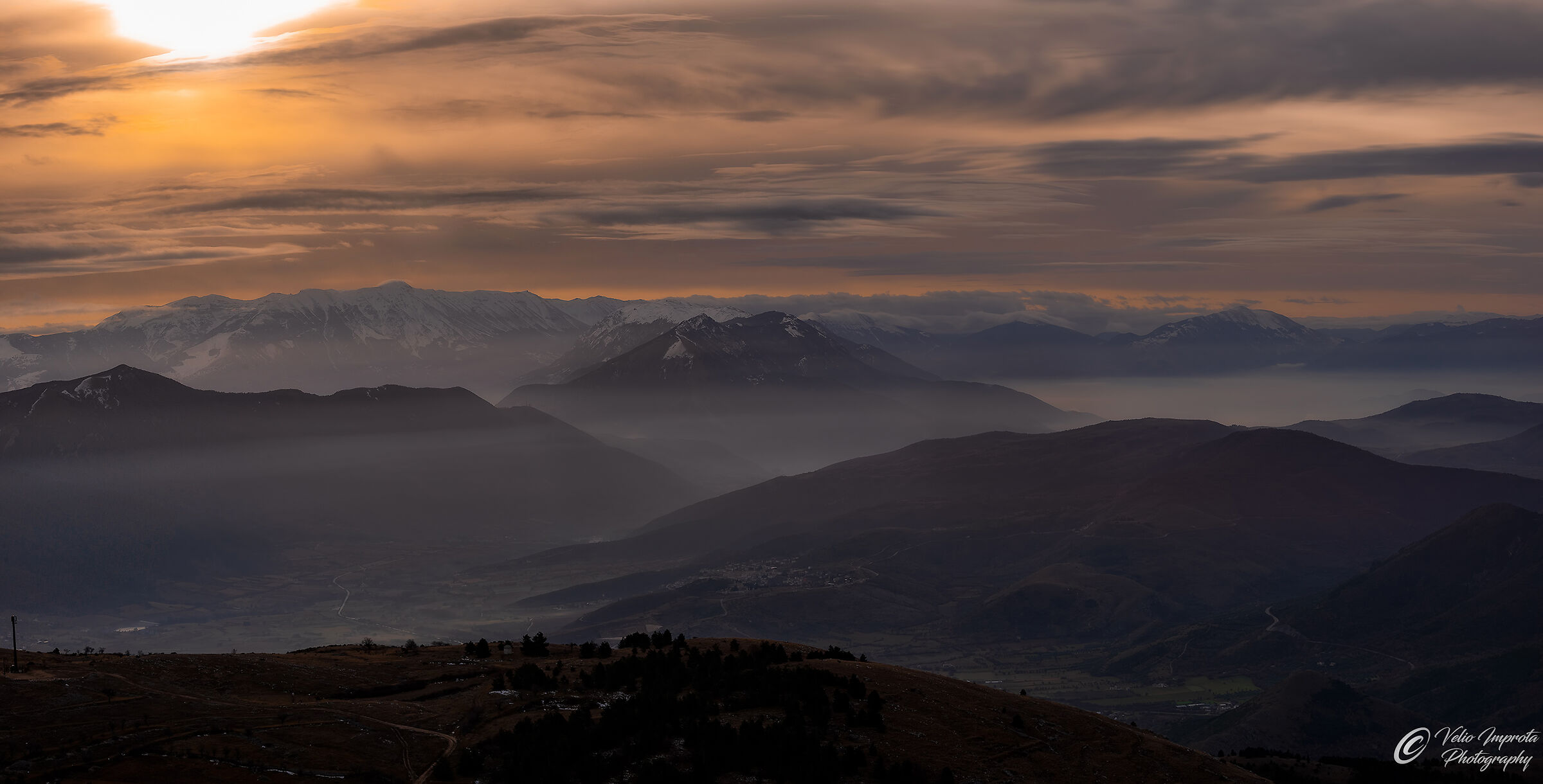 Sunrise from Rocca Calascio