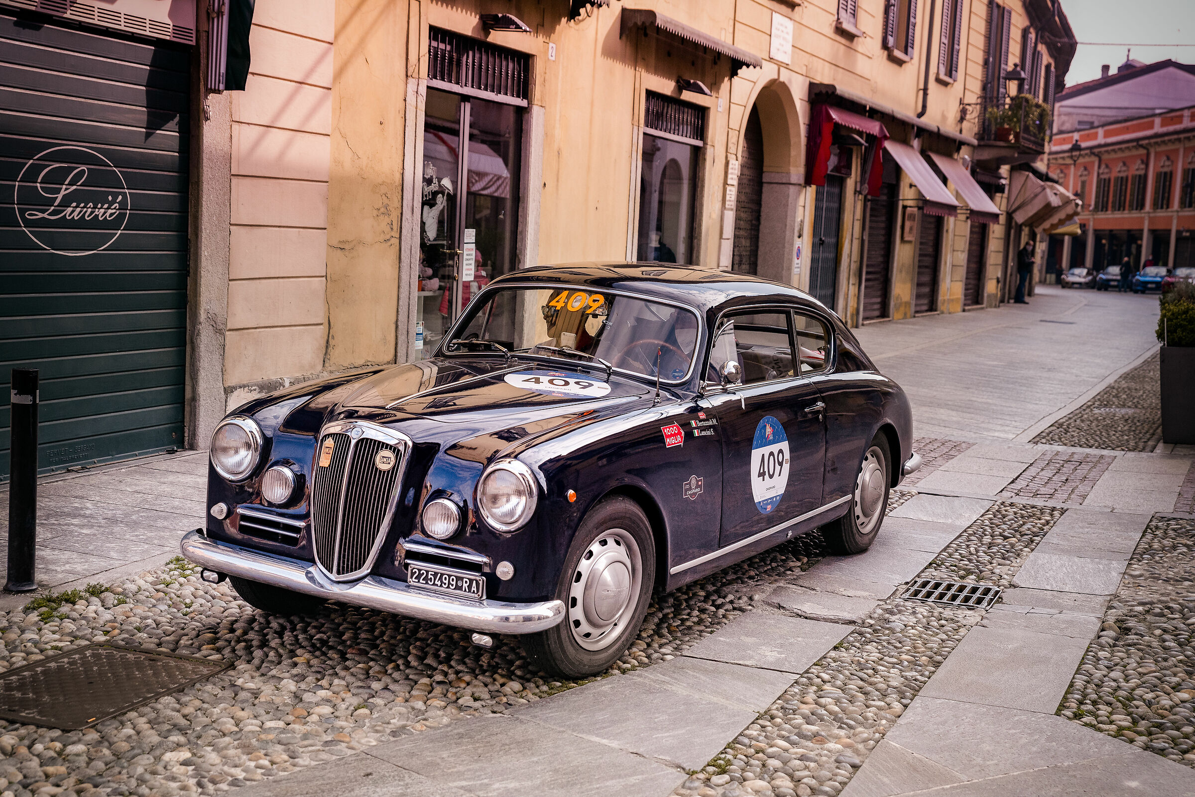 #409 lancia aurelia b20 gt - 1957