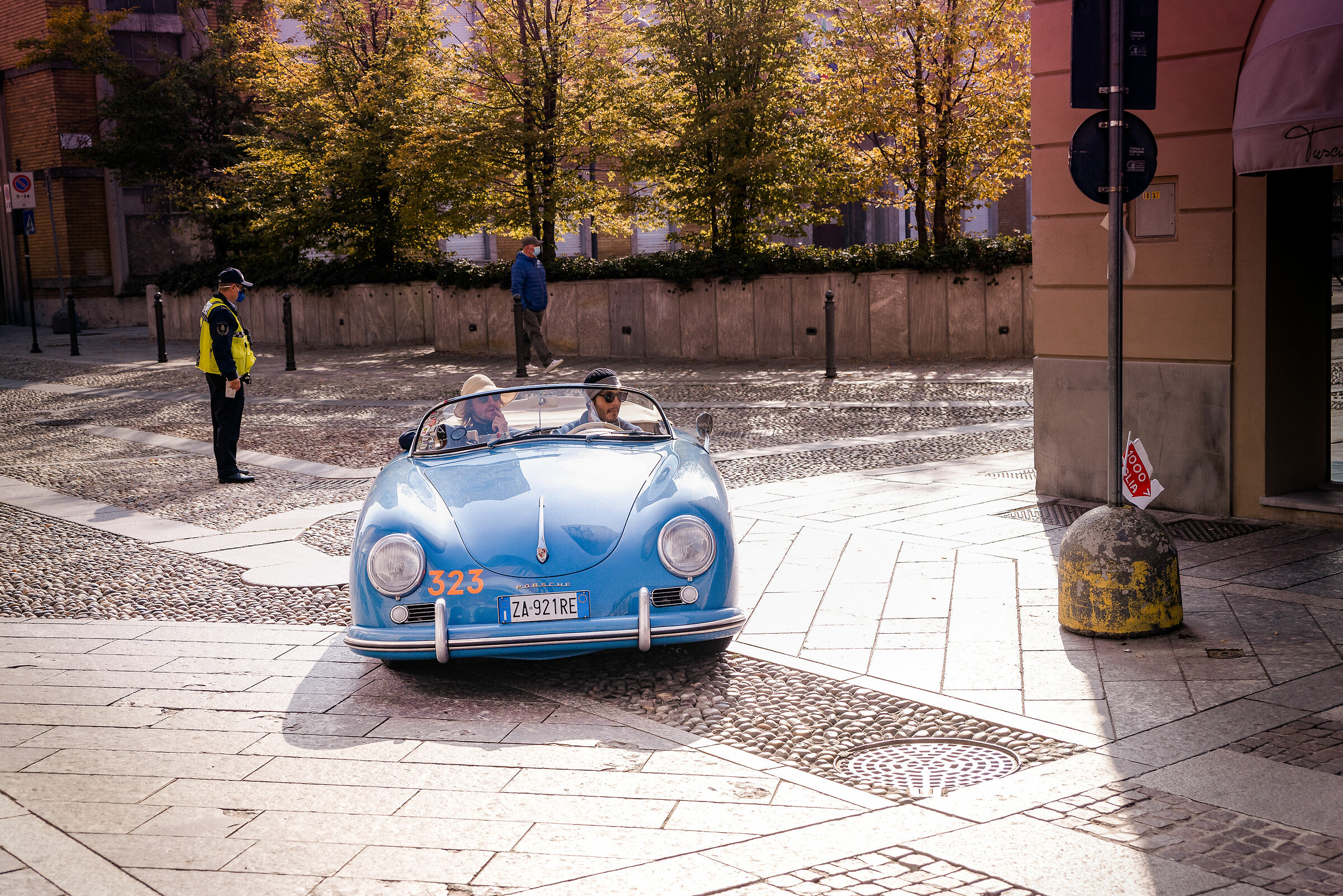 #323 porsche 356 1500 speedster - 1955