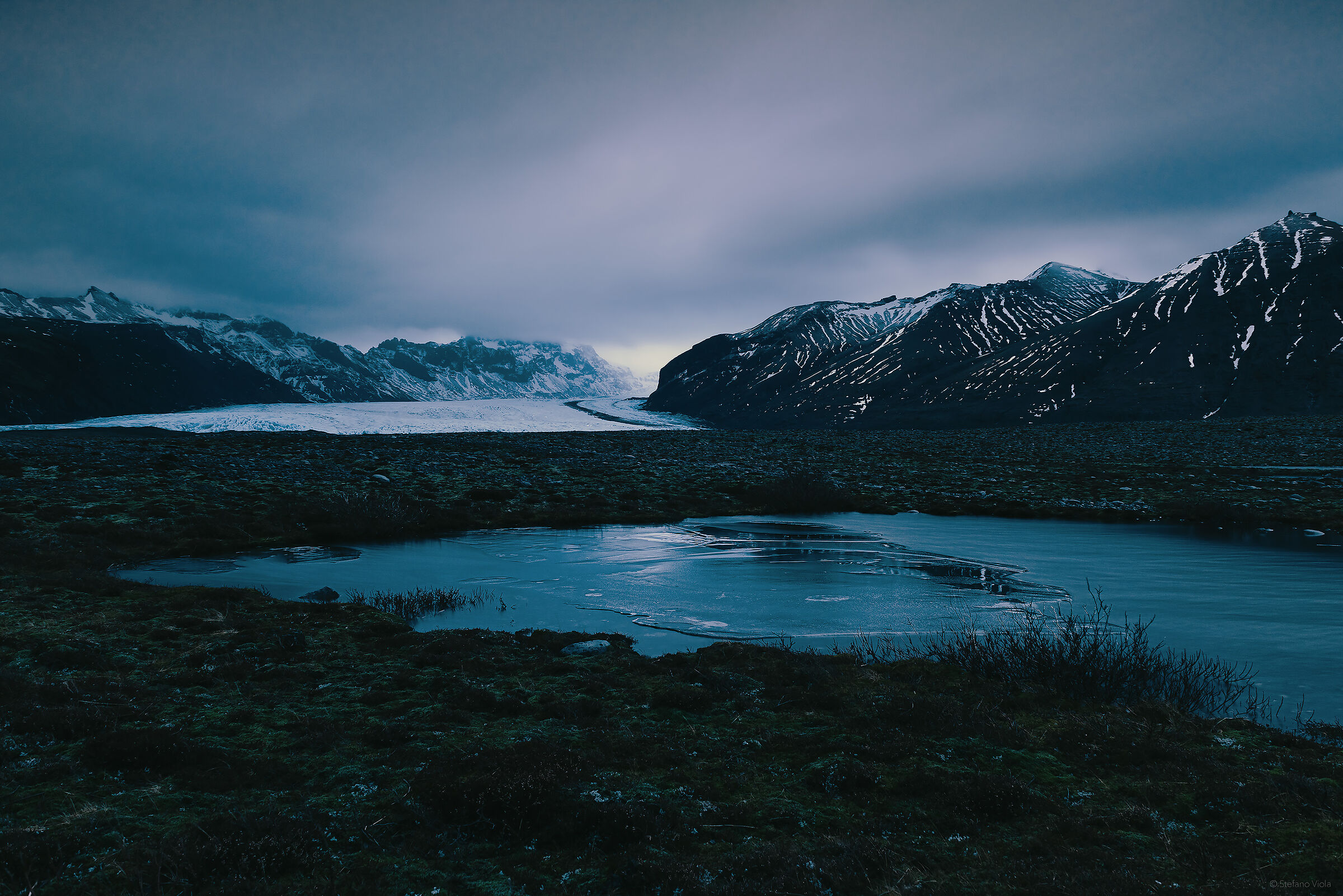 Night on the Glacier