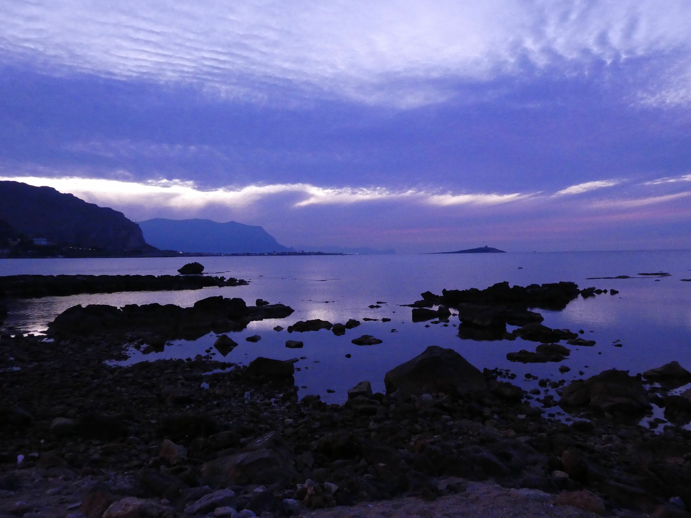 Golfo di Sferracavallo al tramonto