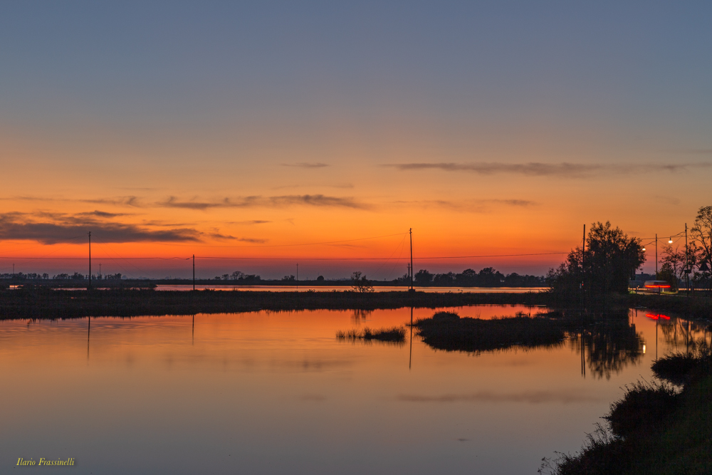 Tramonto a Lio Piccolo