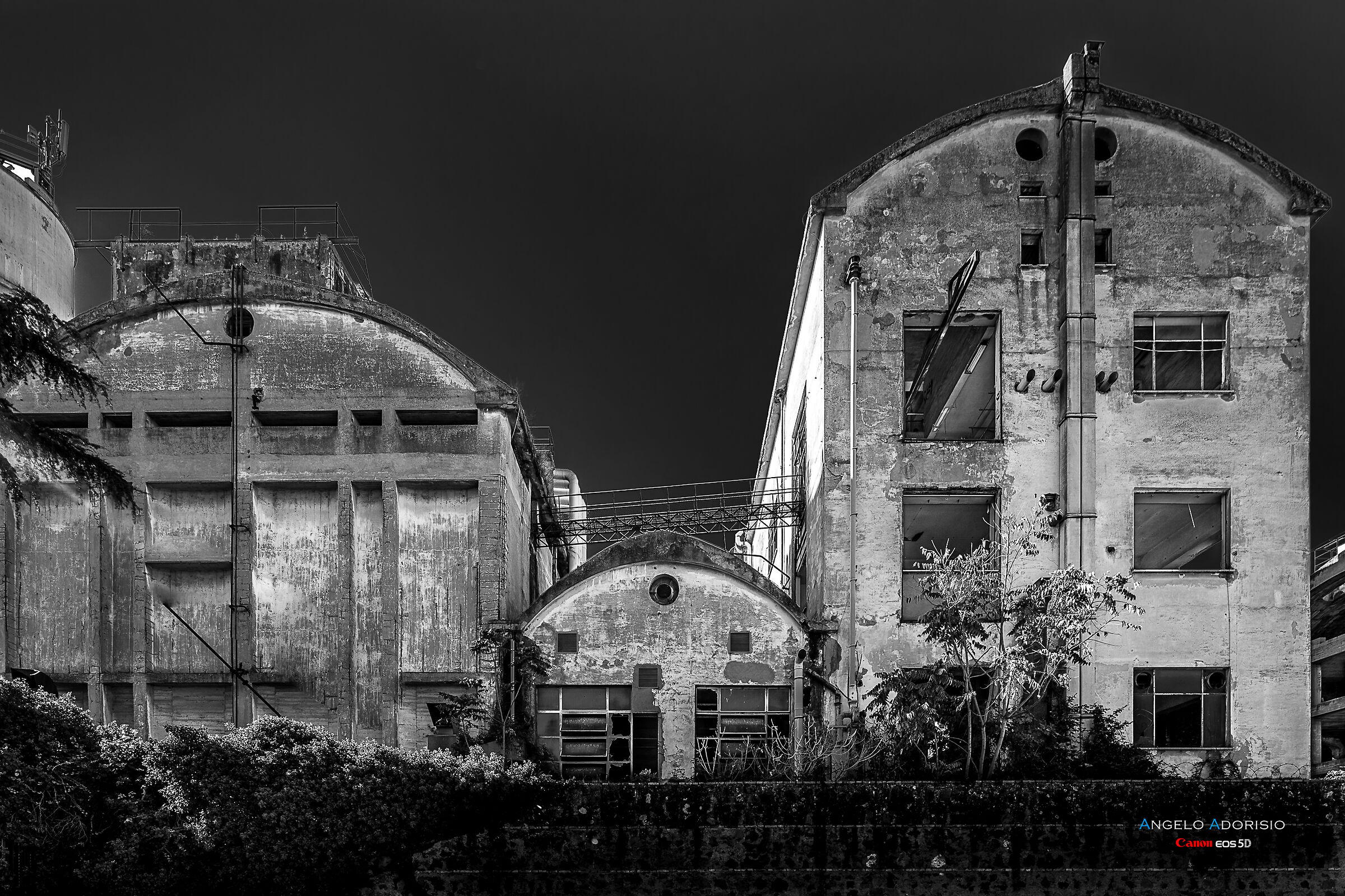Roma-Quello che rimane dell'ex fabbrica di penicillina