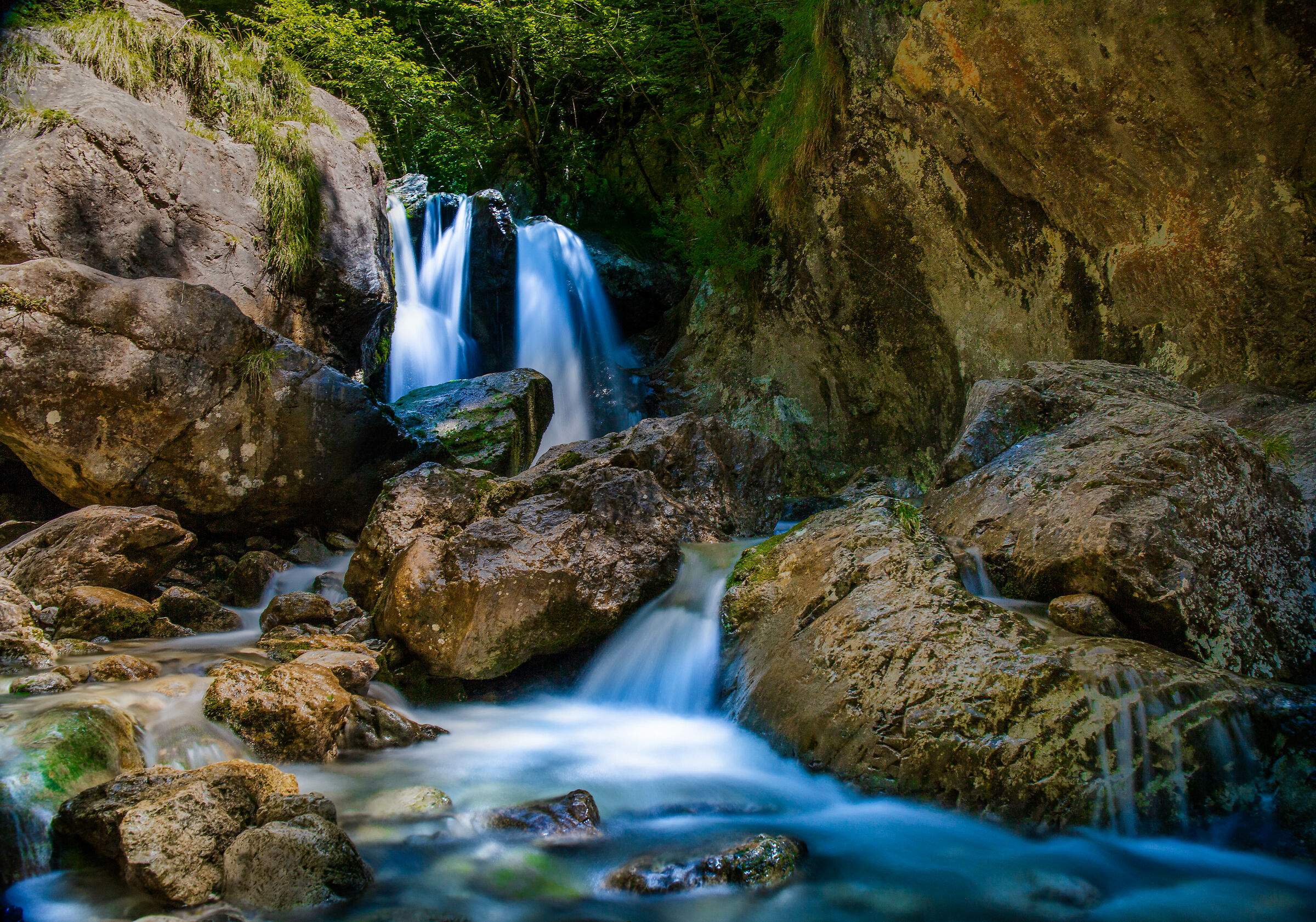 Cascata pozze di Erve