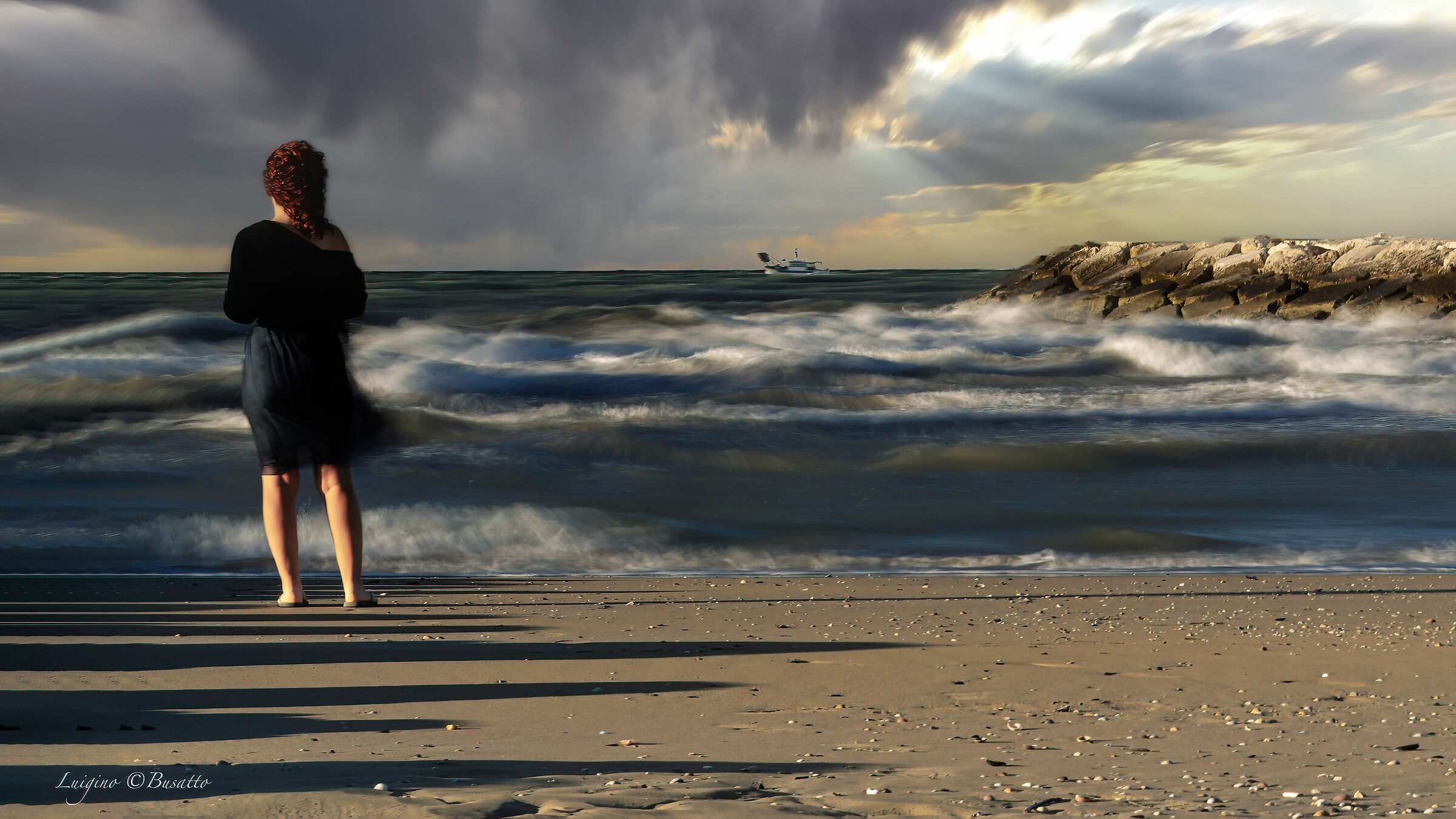 Guardando il mare