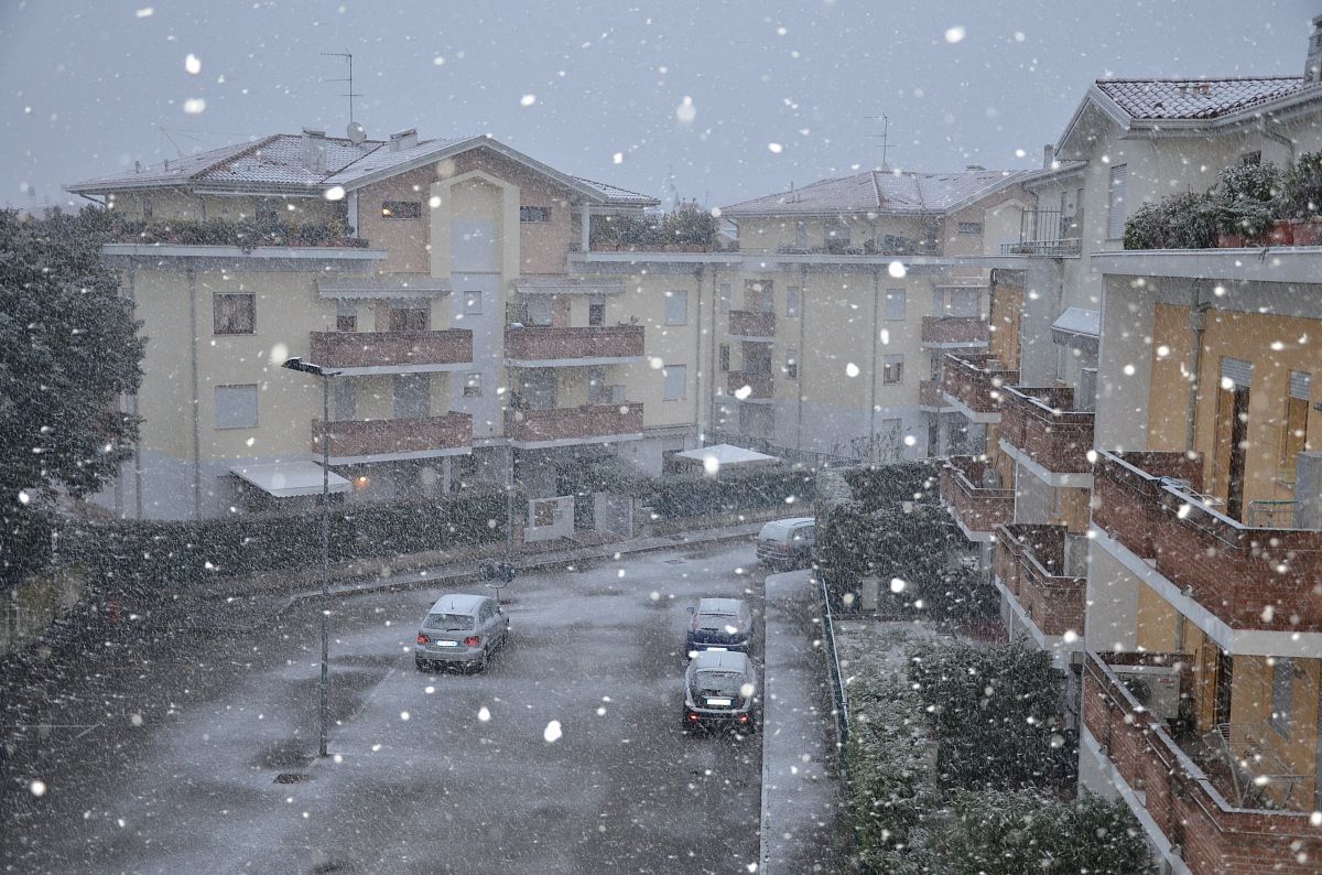 Looking out the window