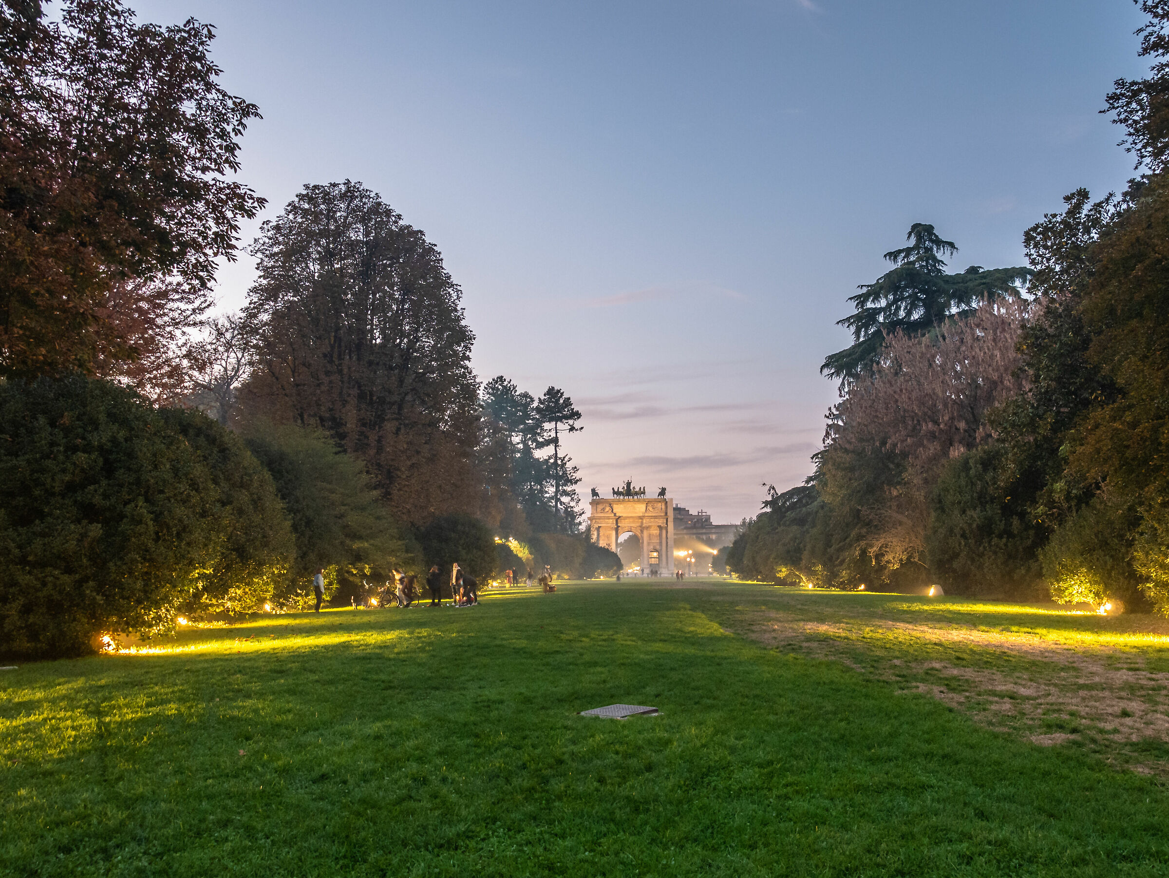 Parco Sempione - Arco della Pace Milano