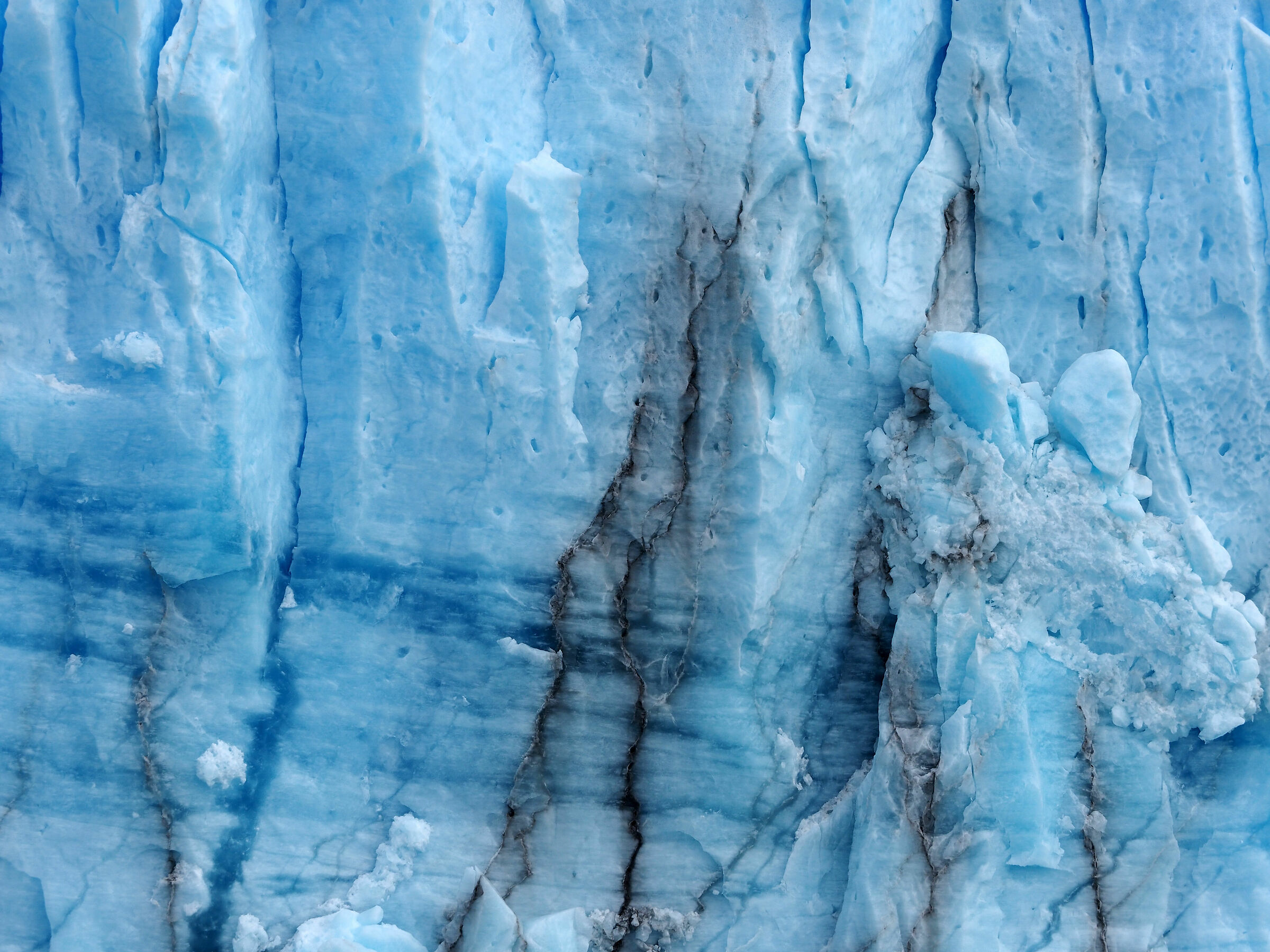 Sfumature dei ghiacciai patagonici