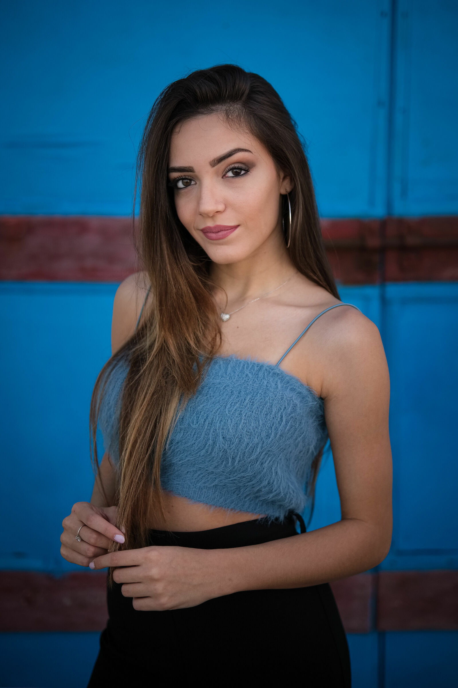 Vittoria in... blue!