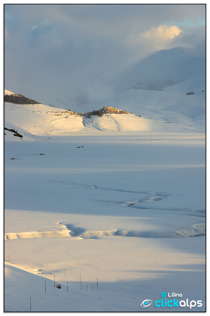 Inverno a Castelluccio
