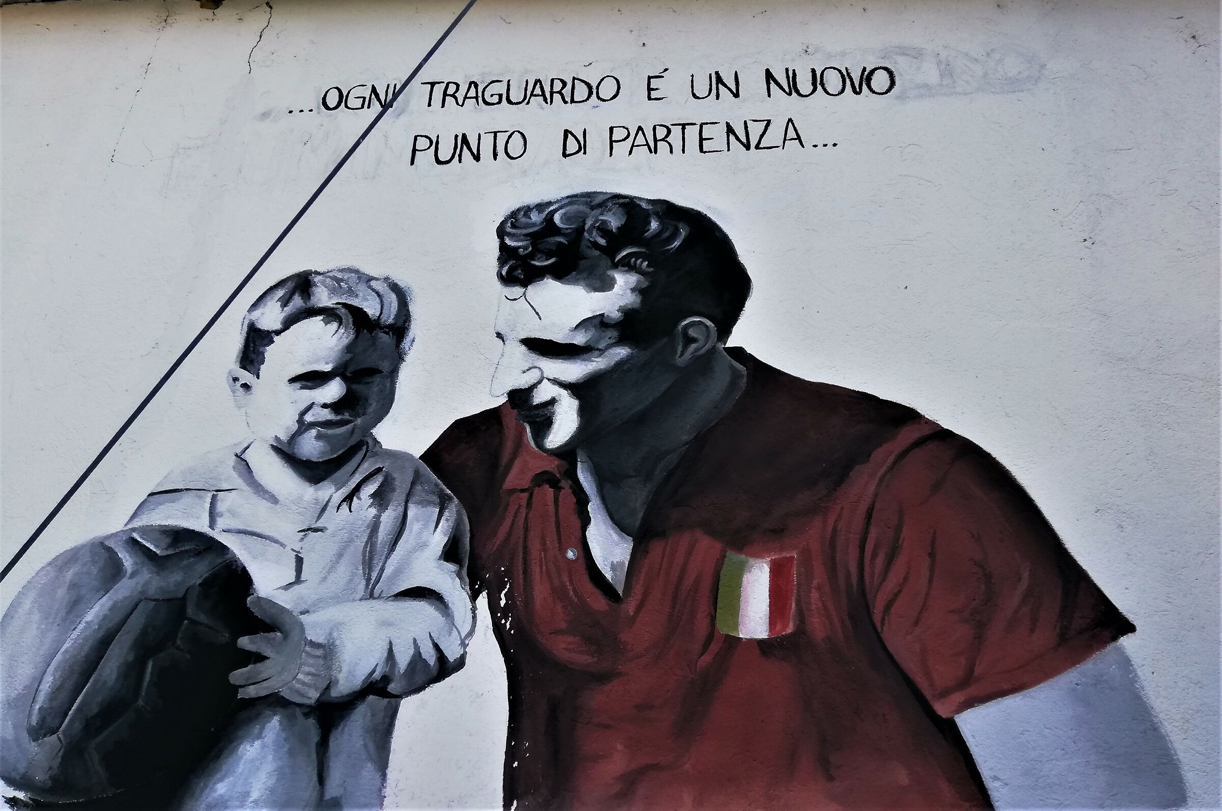 ogni traguardo è l'inizio di una nuova partenza.....