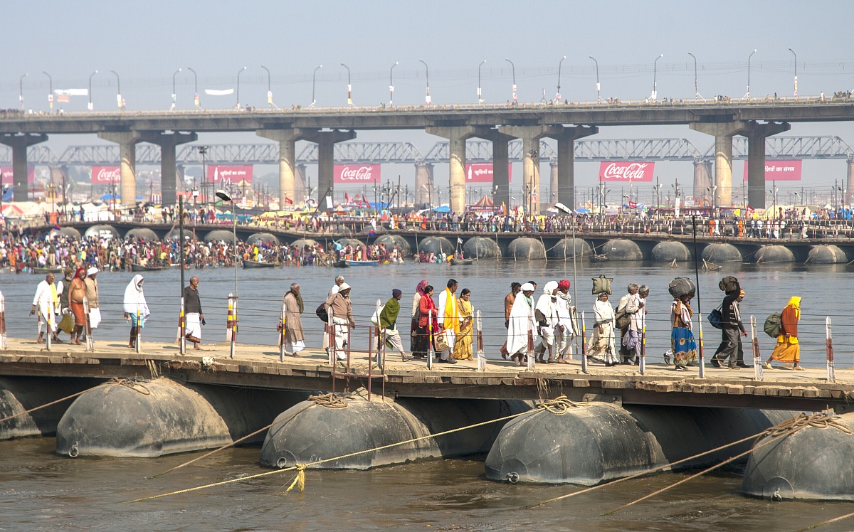 in viaggio per Kumbh mela
